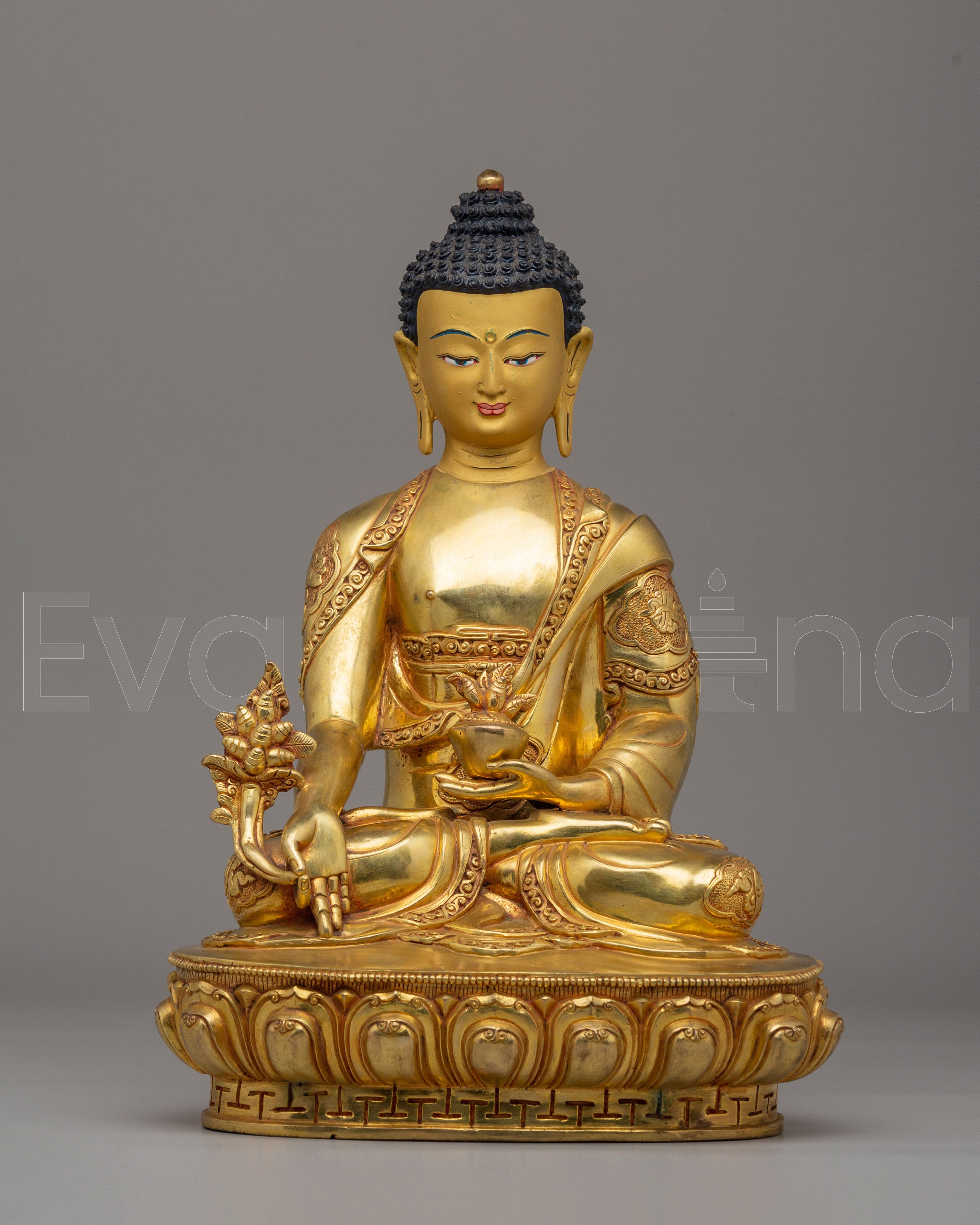 Handmade Healing Buddha Statue | Medicine Buddha Figurine