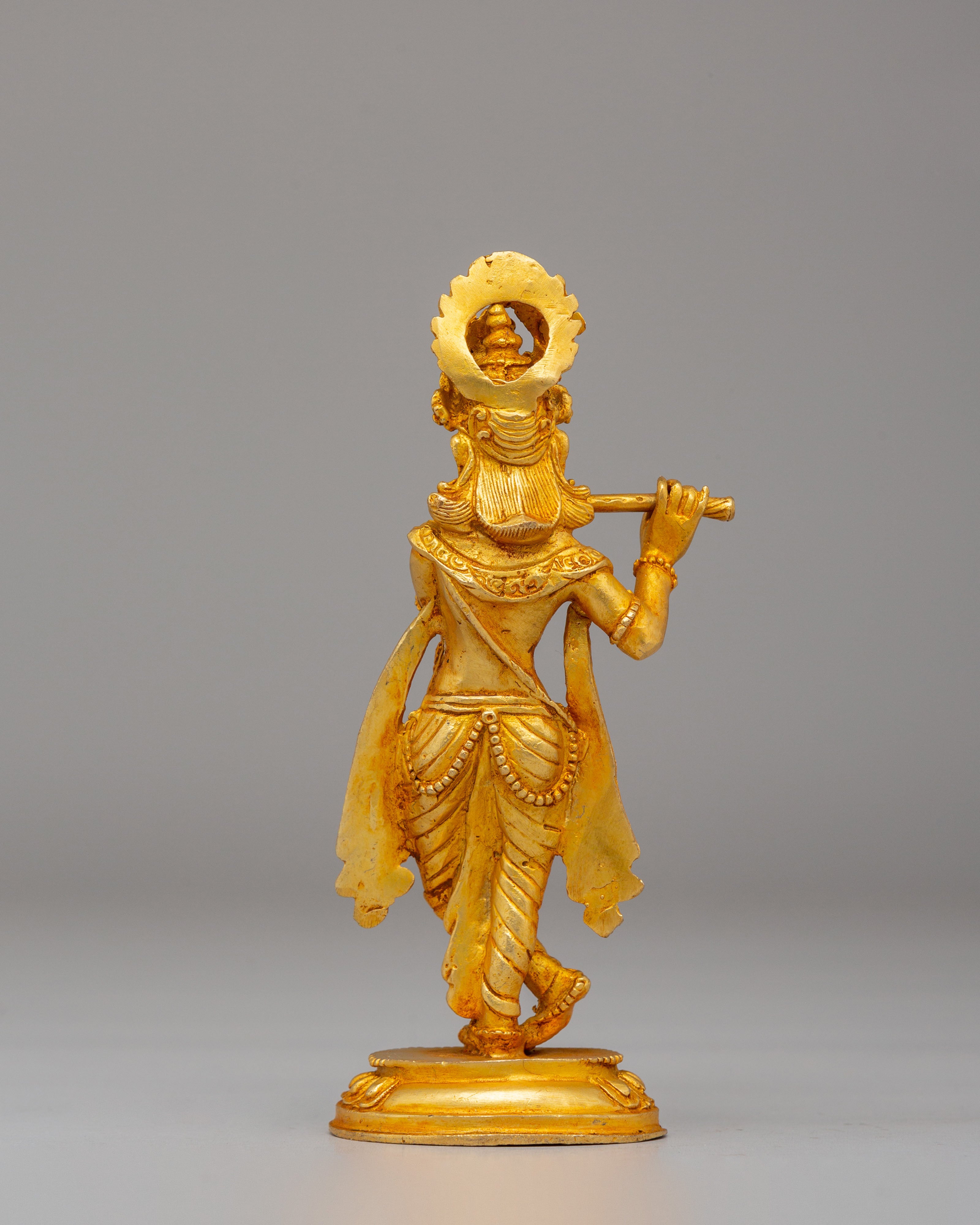 Sacred Krishna Statue | Hindu Deity Statue for Meditation