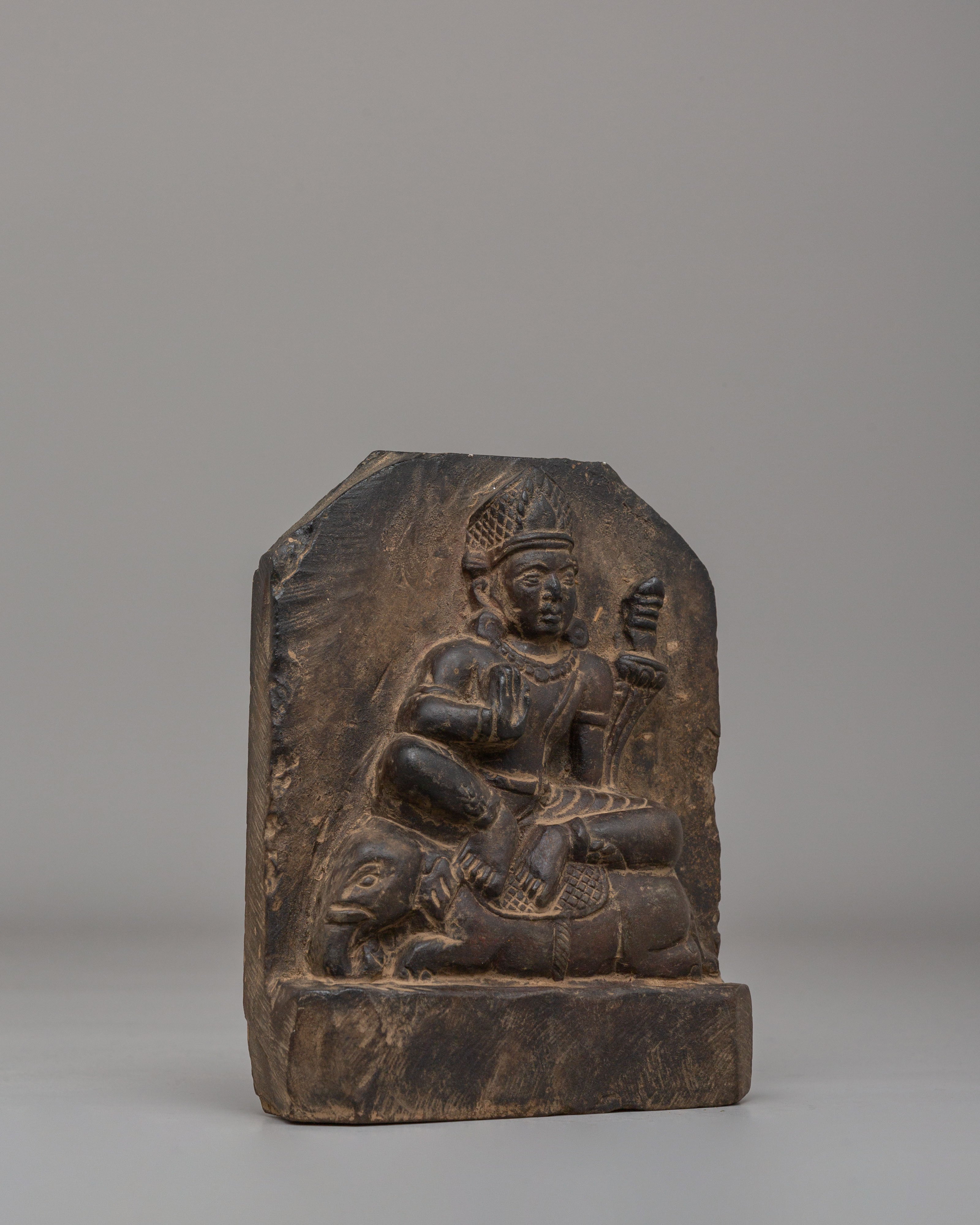 Spiritual Tibetan Samantabhadra Figure | Sacred Statue for Meditation & Spiritual Decor