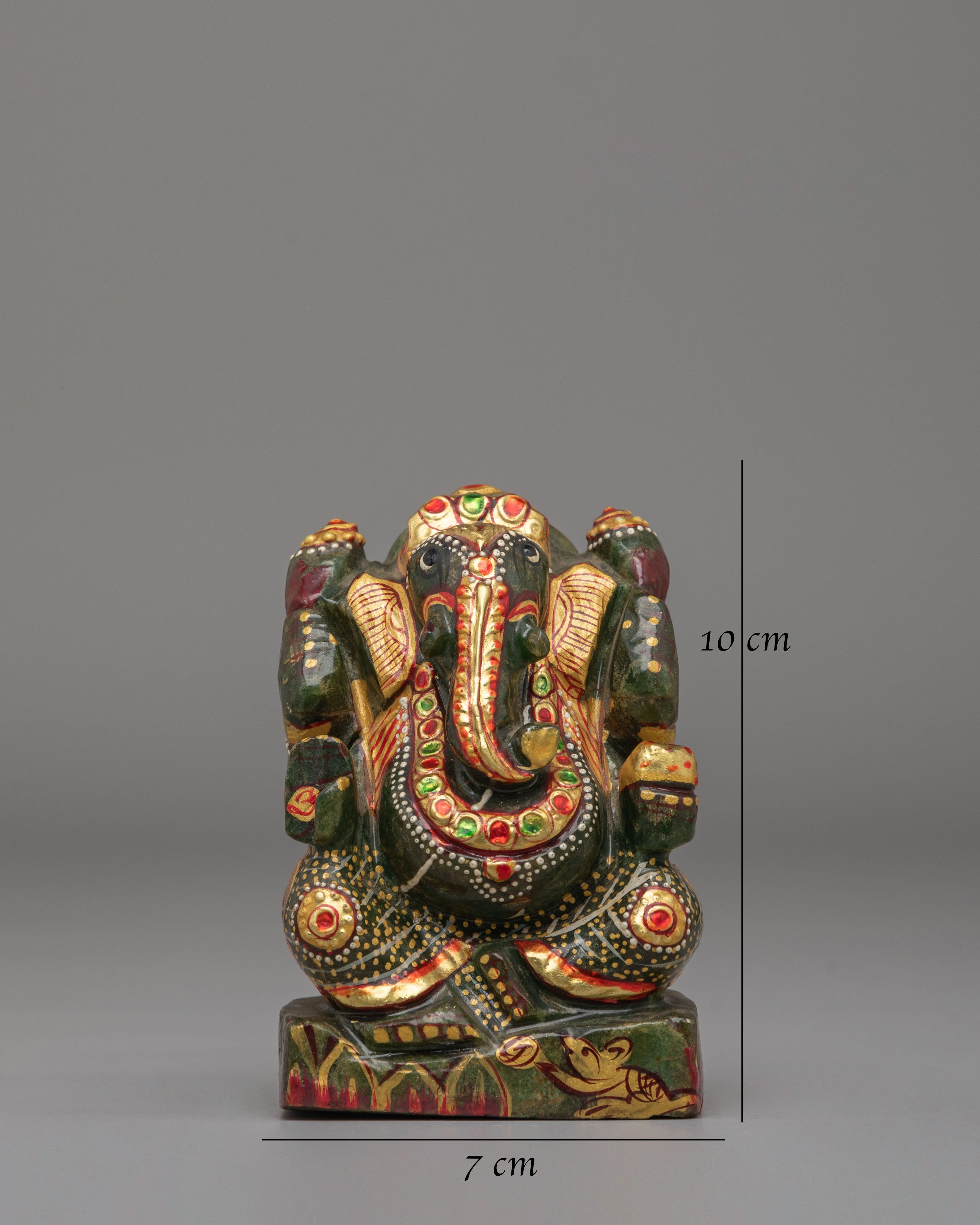 Sacred Ganesha Figurine | Spiritual Home Decor for Harmony and Blessings