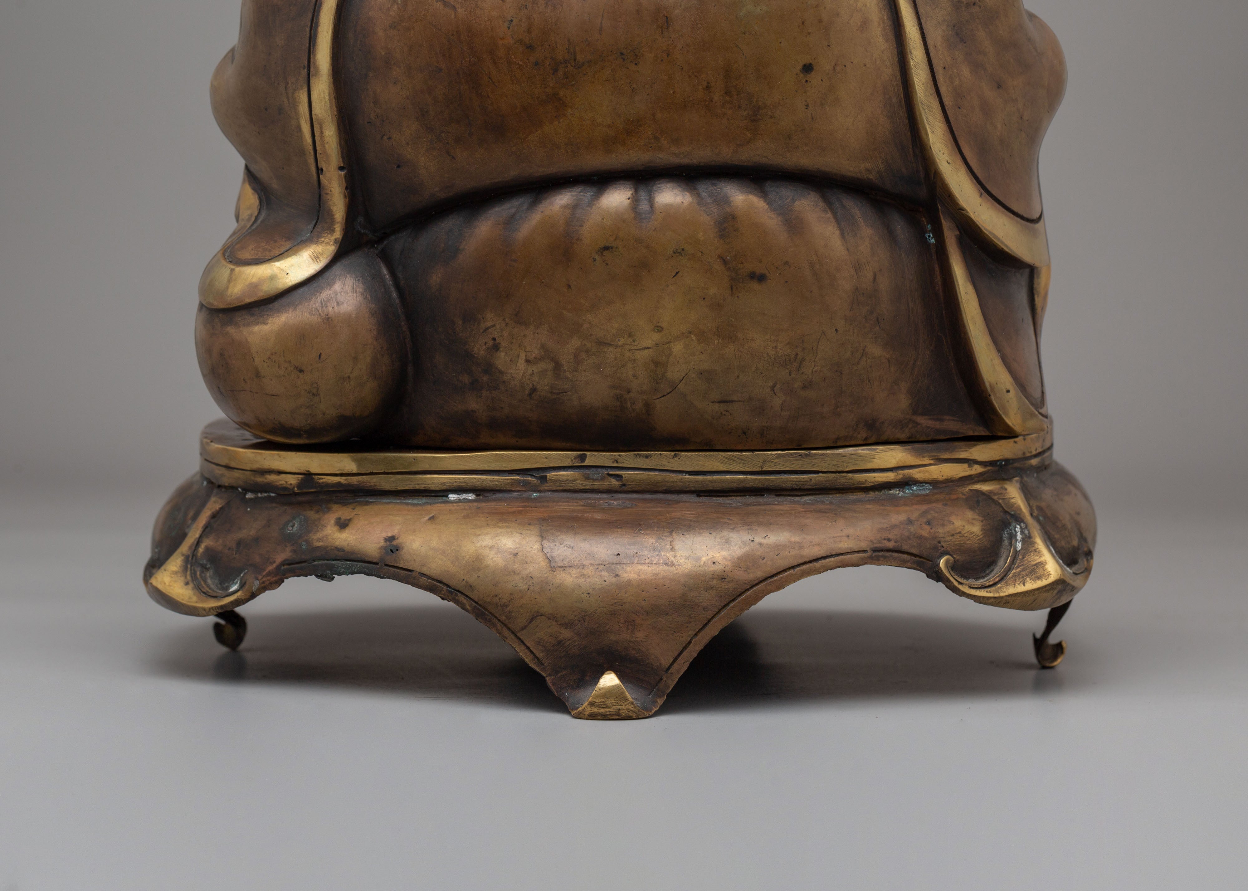 Handcrafted Laughing Buddha Incense Burner | Decorative Incense Burner for Meditation