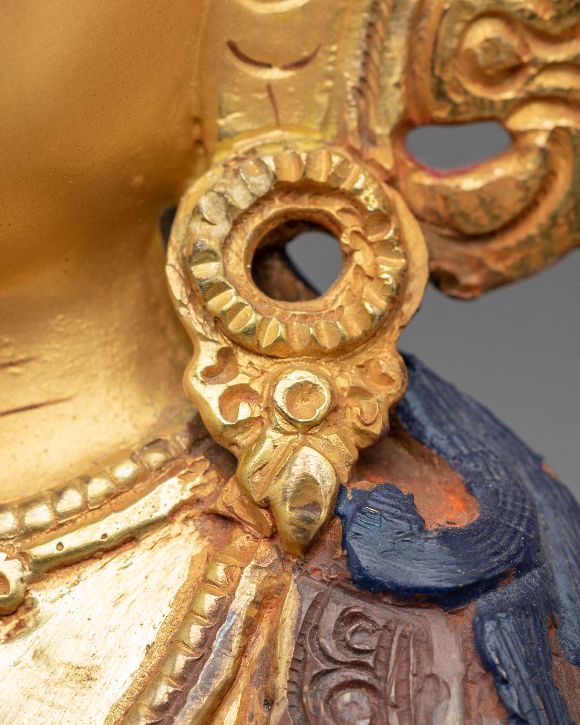 Handmade Avalokiteshvara Bodhisattva Statue | Tibetan Chenrezig Sculpture