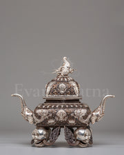 Decorative Buddhist Incense Burner 