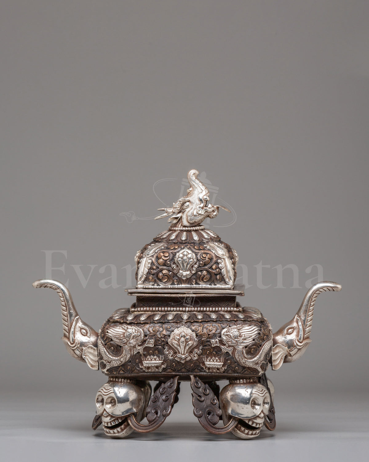 Decorative Buddhist Incense Burner 