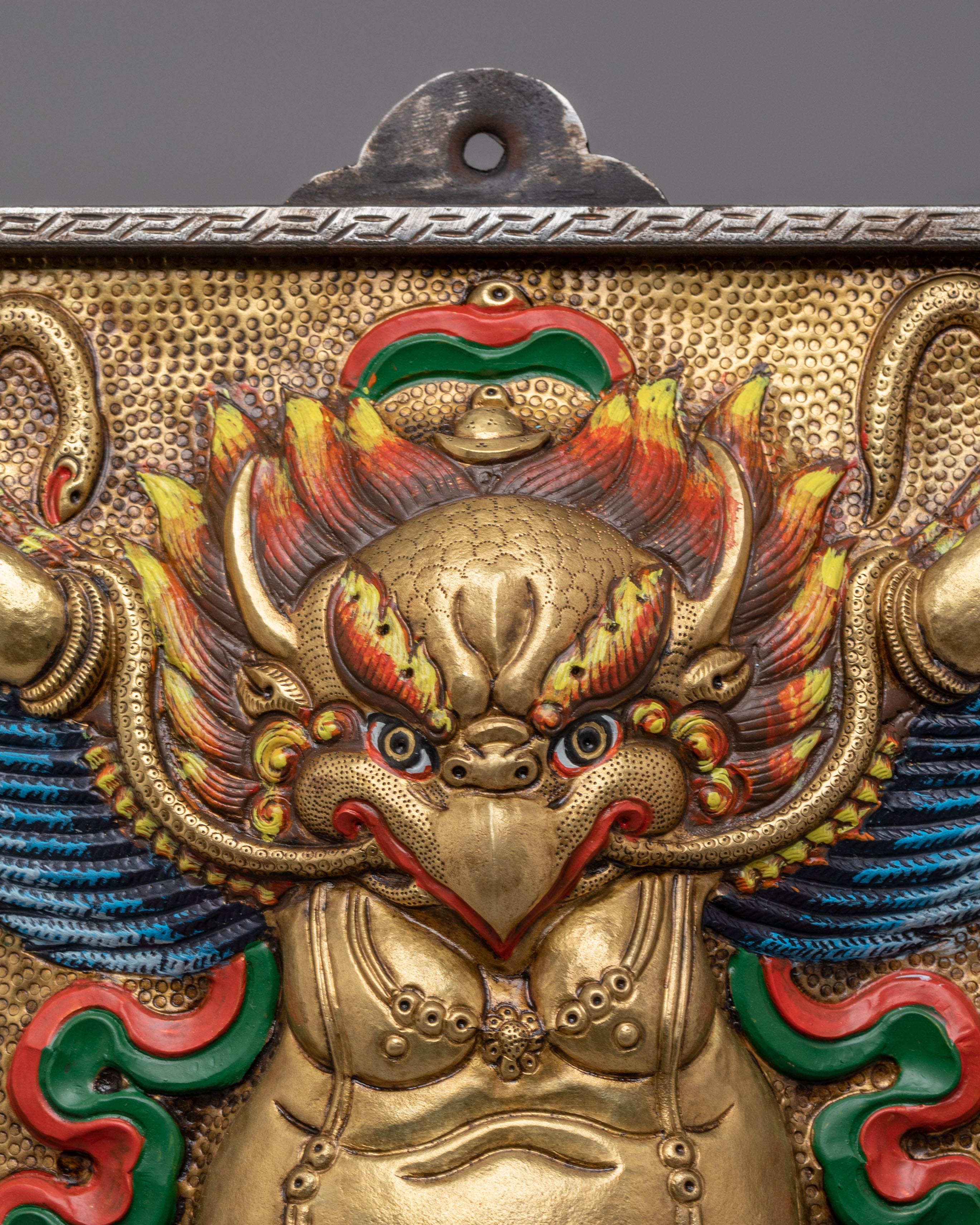 Buddhist Garuda Protector Wall Hanging | A Sacred Symbol of Power and Protection