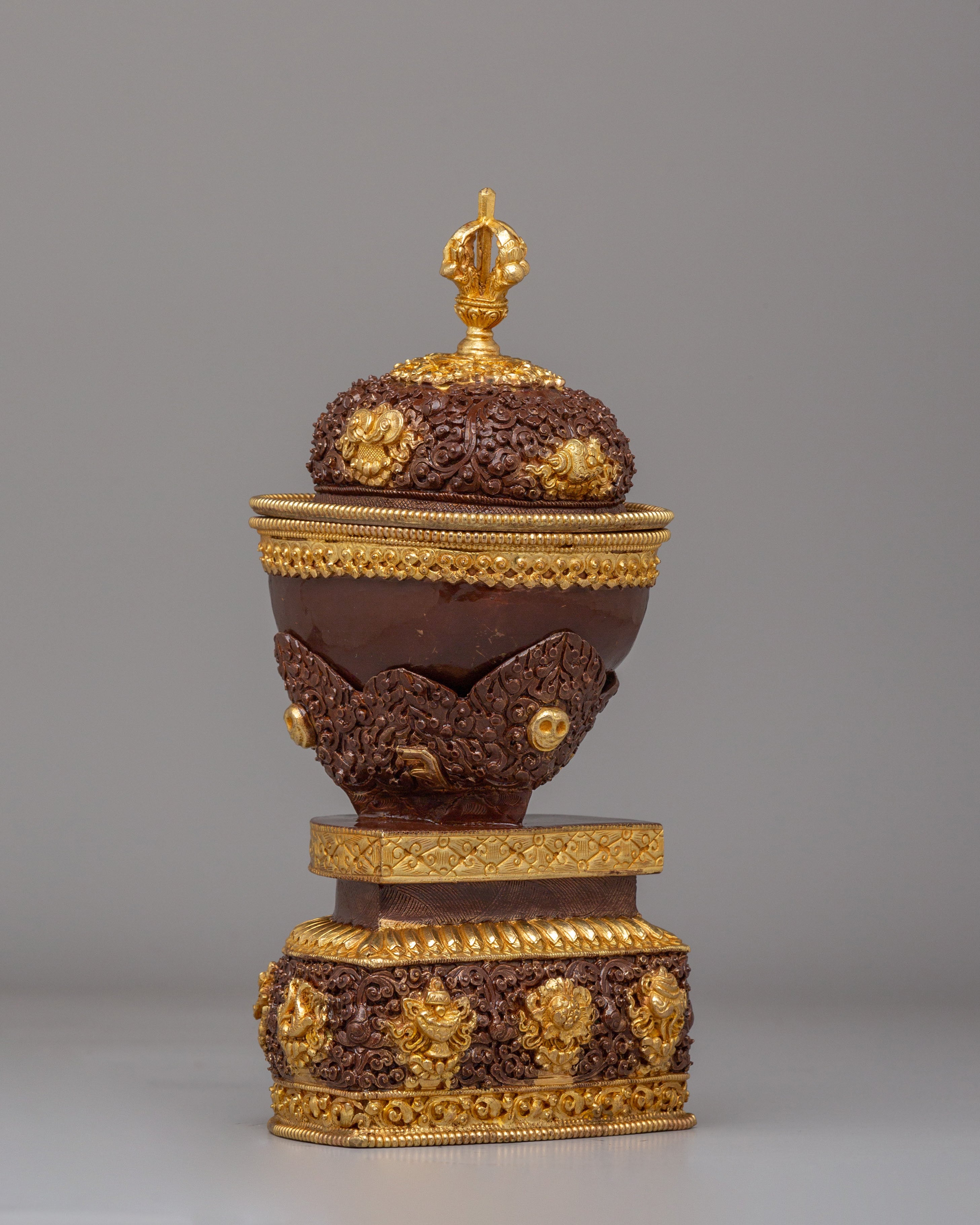 Sacred Altar Kapala For Ritual | Symbol of Spiritual Transformation