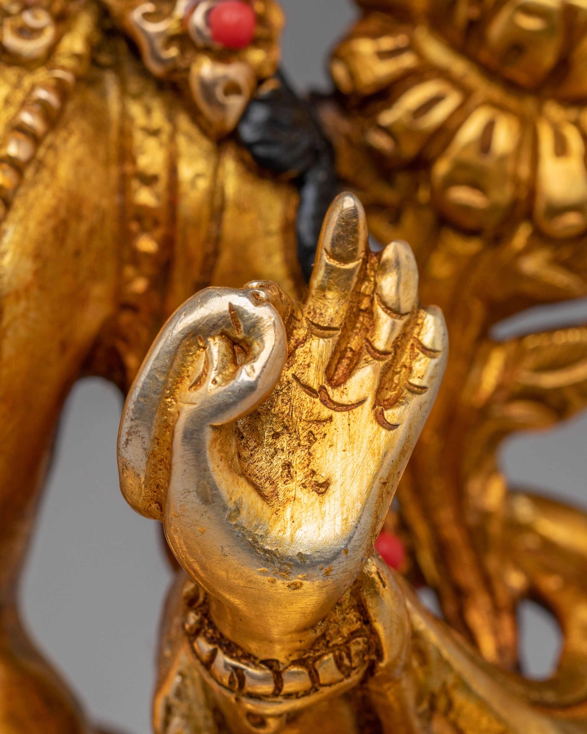 Spiritual Manjushri Bodhisattva Statue | Meditation and Altar Decor