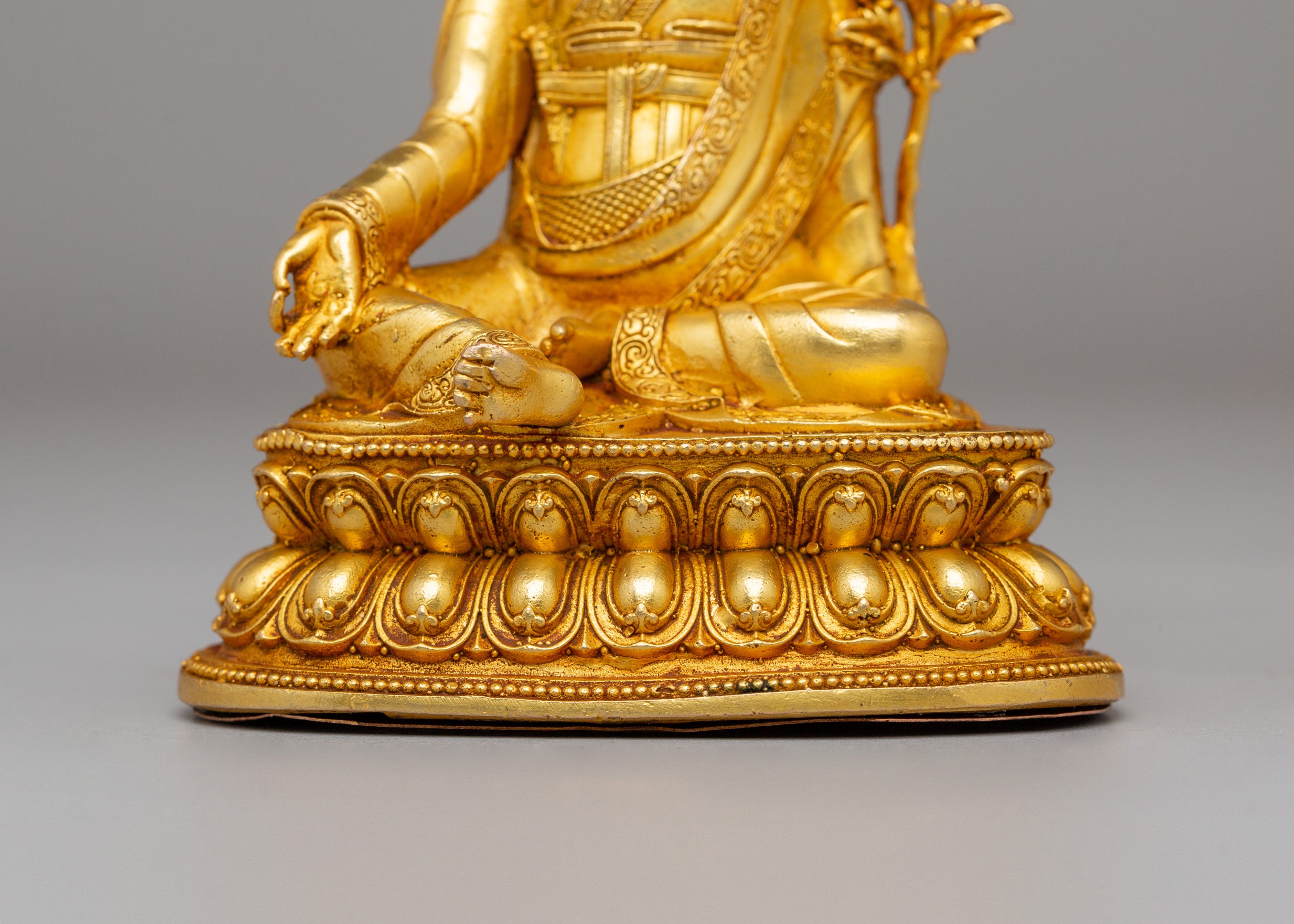 Traditional Jigme Lingpa Statue | Buddhist Guru Sculpture