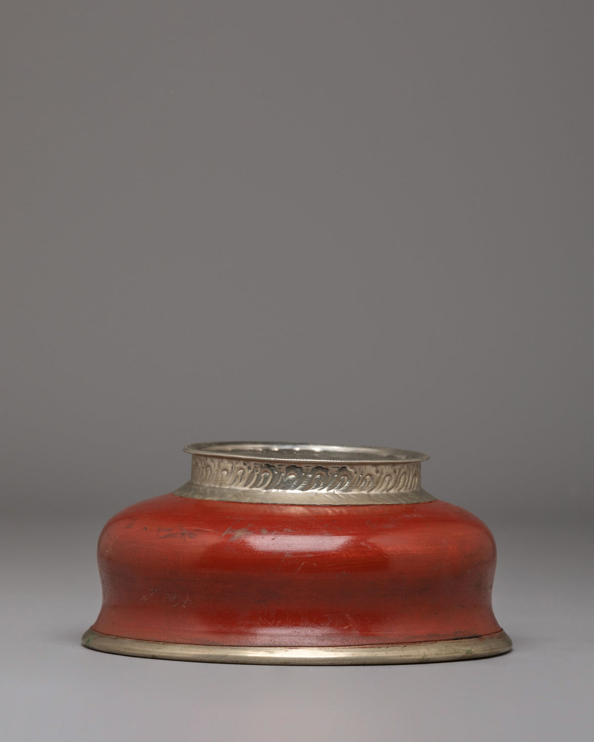 Sacred Tibetan Ritual Offering Bowl | Spiritual Decor for Meditation