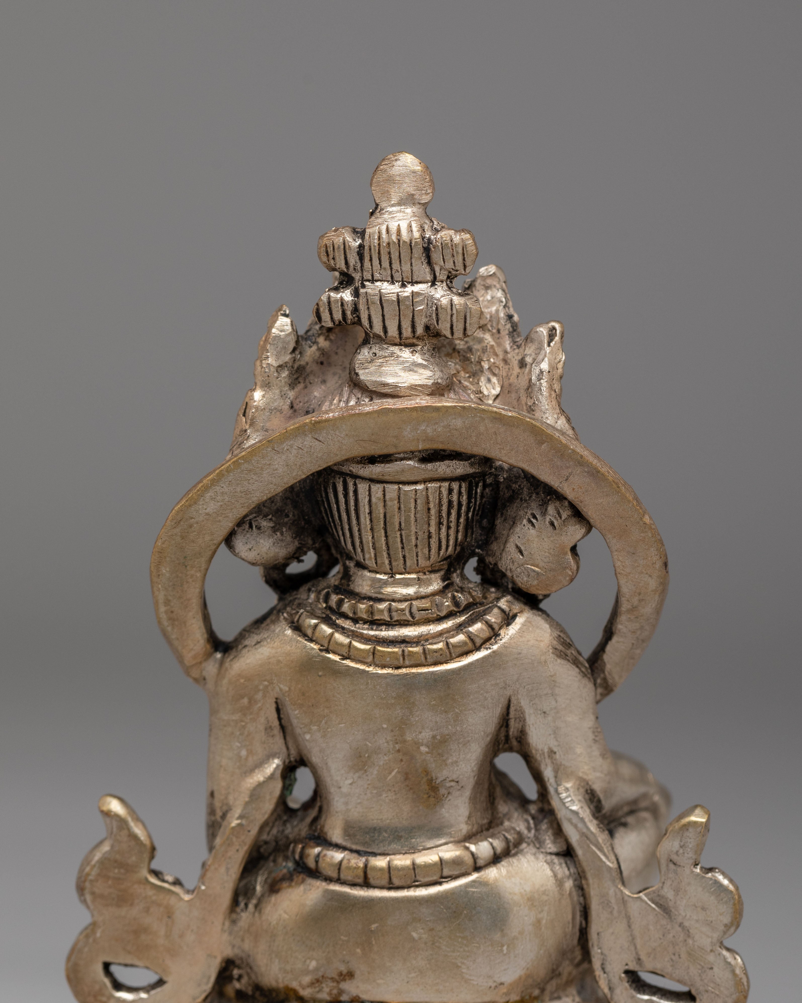 Machine Made Dzambhala Deity Statue | Tibetan Wealth Deity Figurine