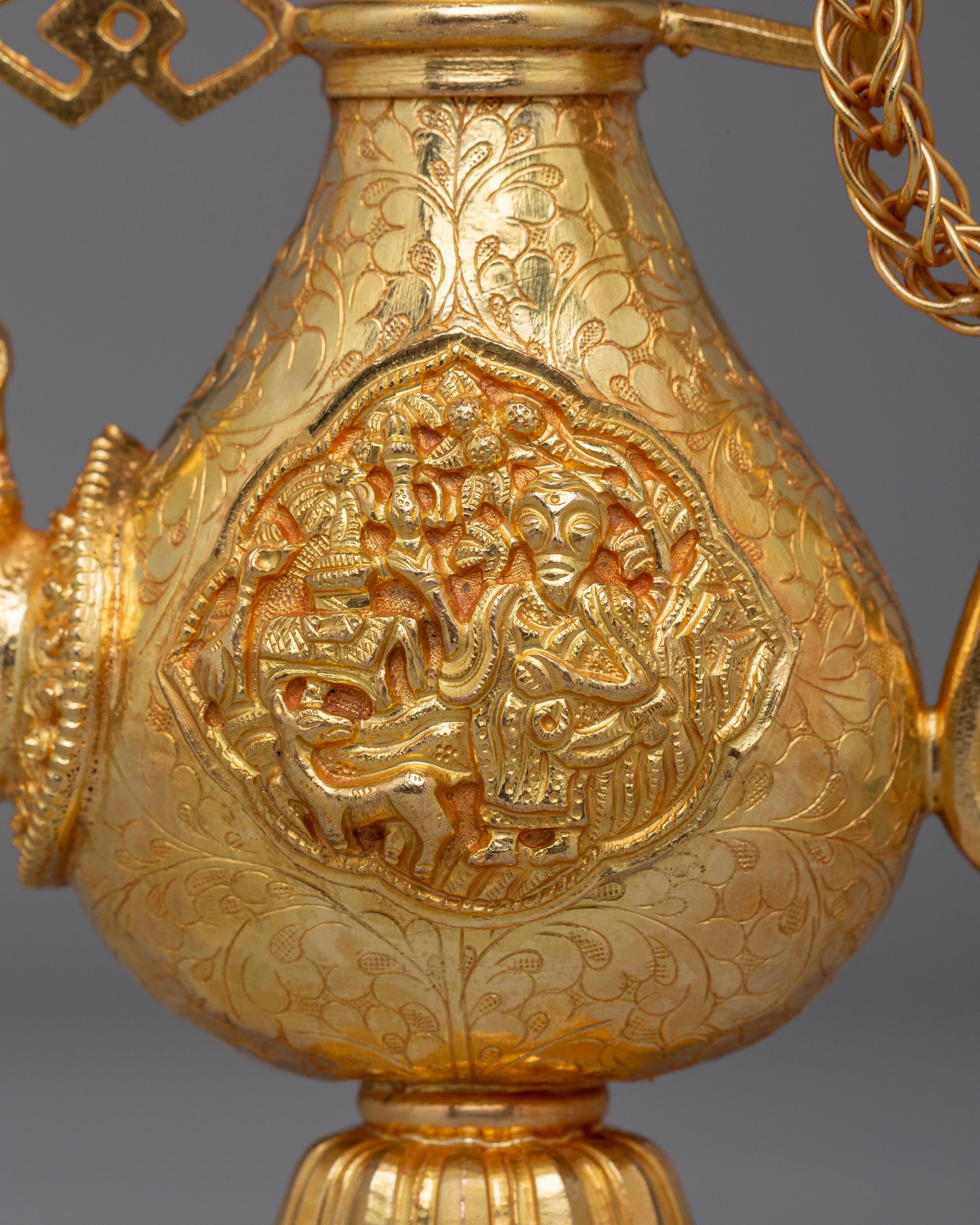 Sacred Bhumba Water Vessel | Symbol of Spiritual Purity and Blessings