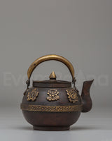 Decorative Tibetan Teapot