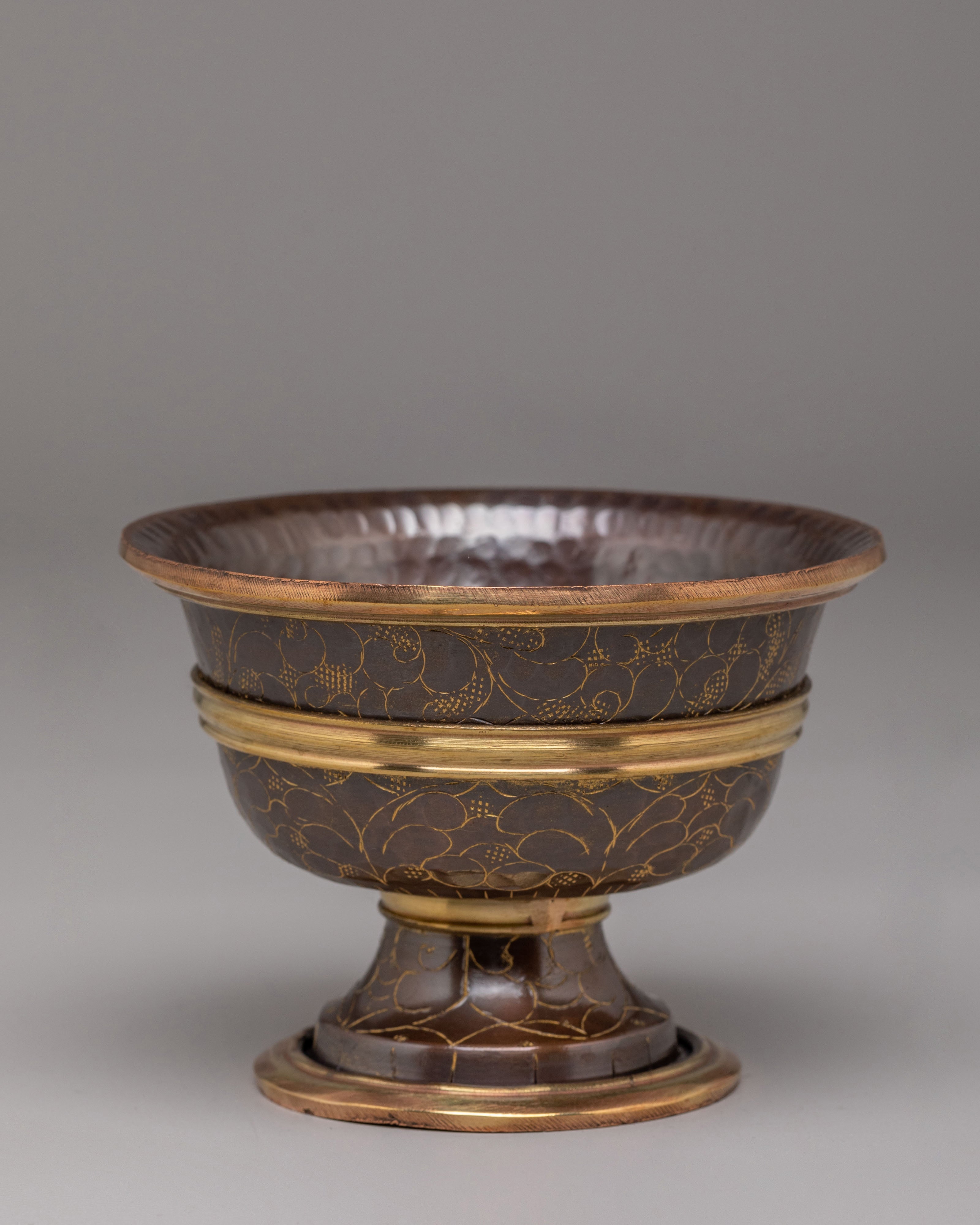 Tibetan Offering Bowls Set | Handcrafted Ritual Bowls for Spiritual Offerings