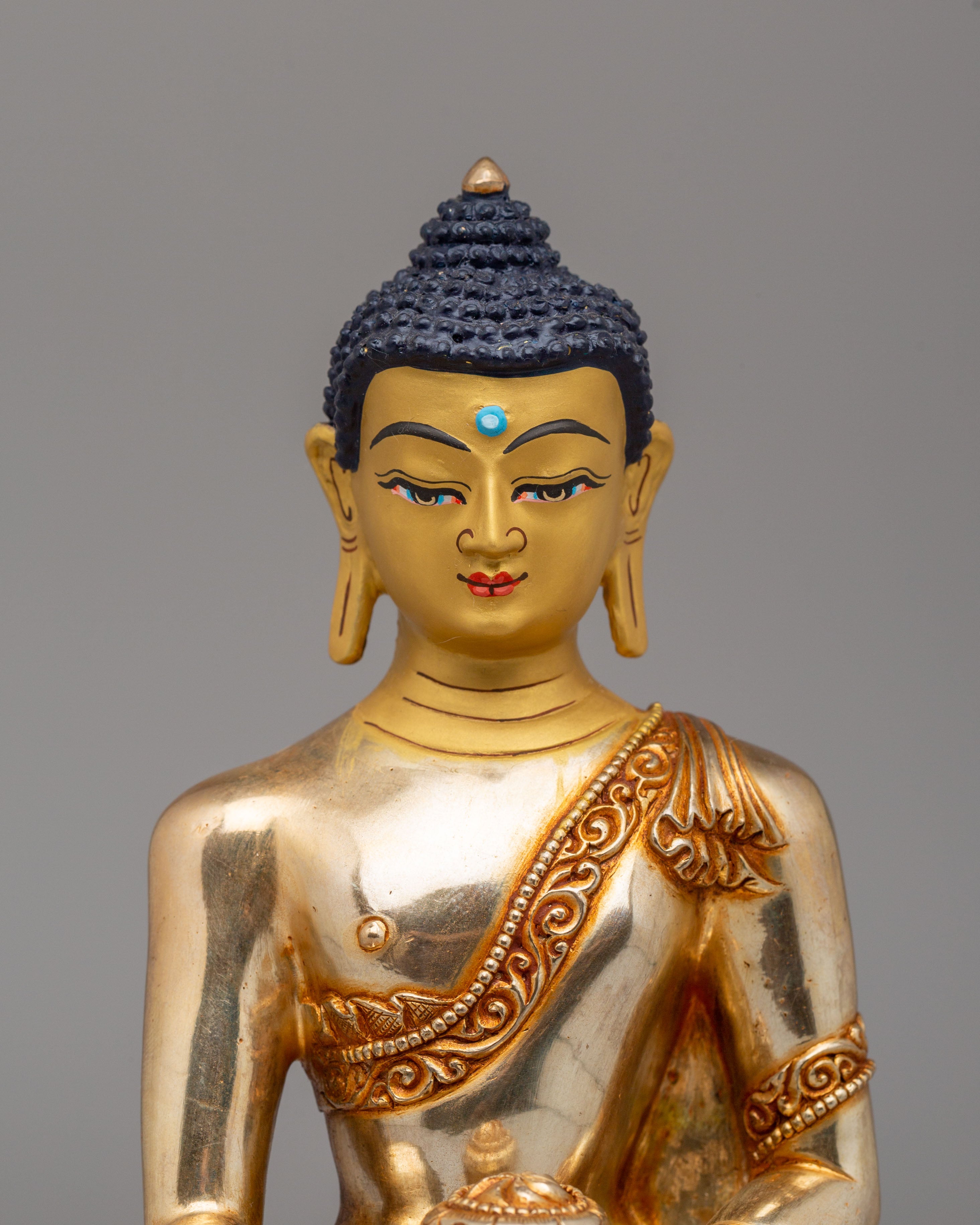 Enlightenment Buddha Shakyamuni Figurine | The Buddha of Peace & Wisdom