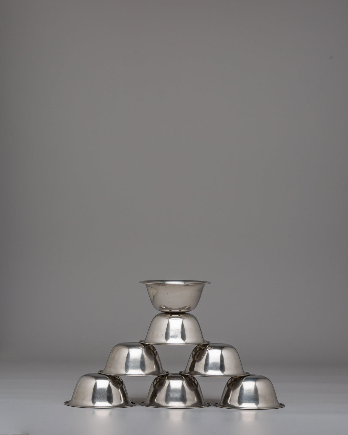 Sacred Buddhist Water Offering Vessels | Tibetan Ritual Bowl Set