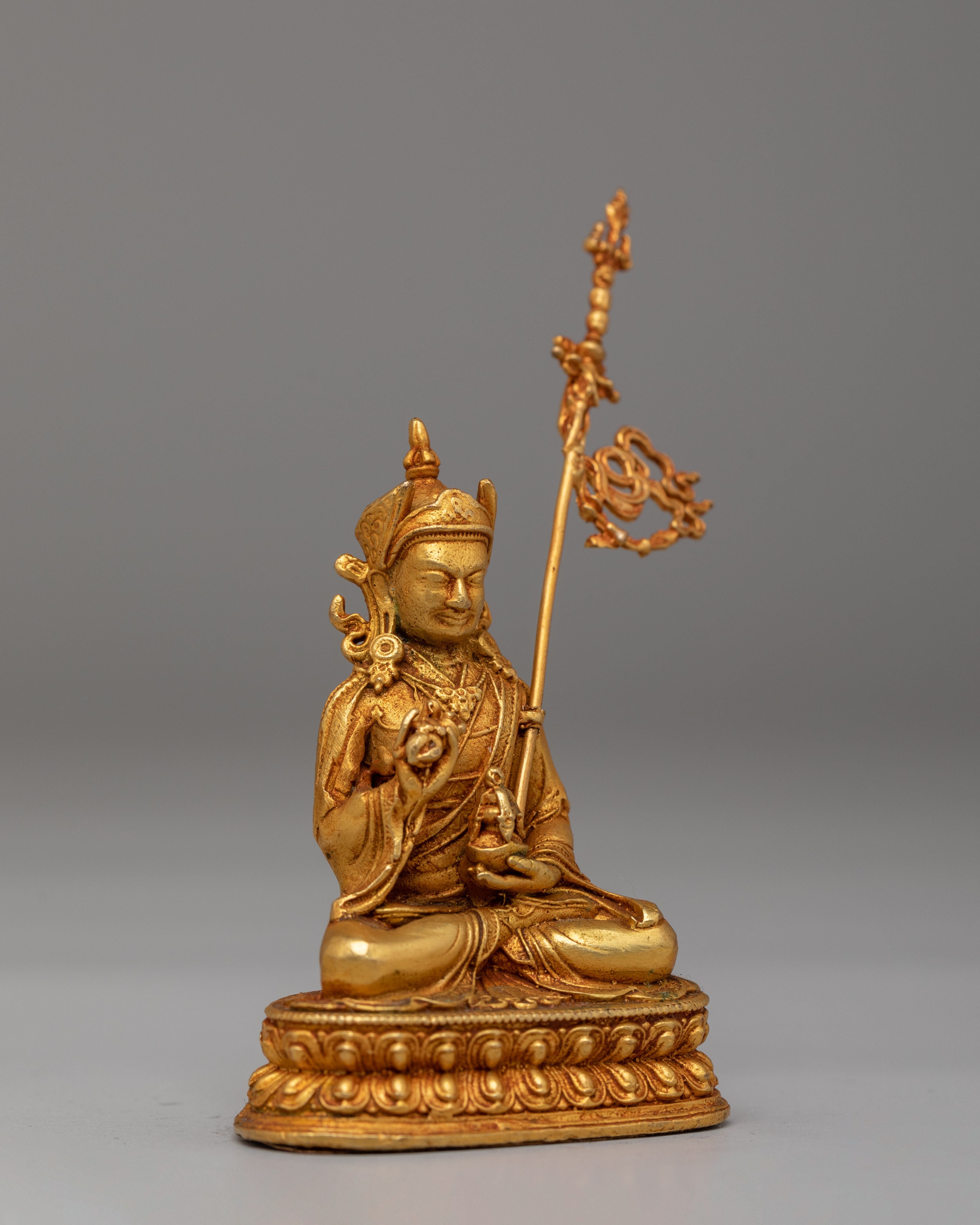 Ceremonial Tsokye Dorje Shrine Sculpture | Tibetan Spiritual Decor