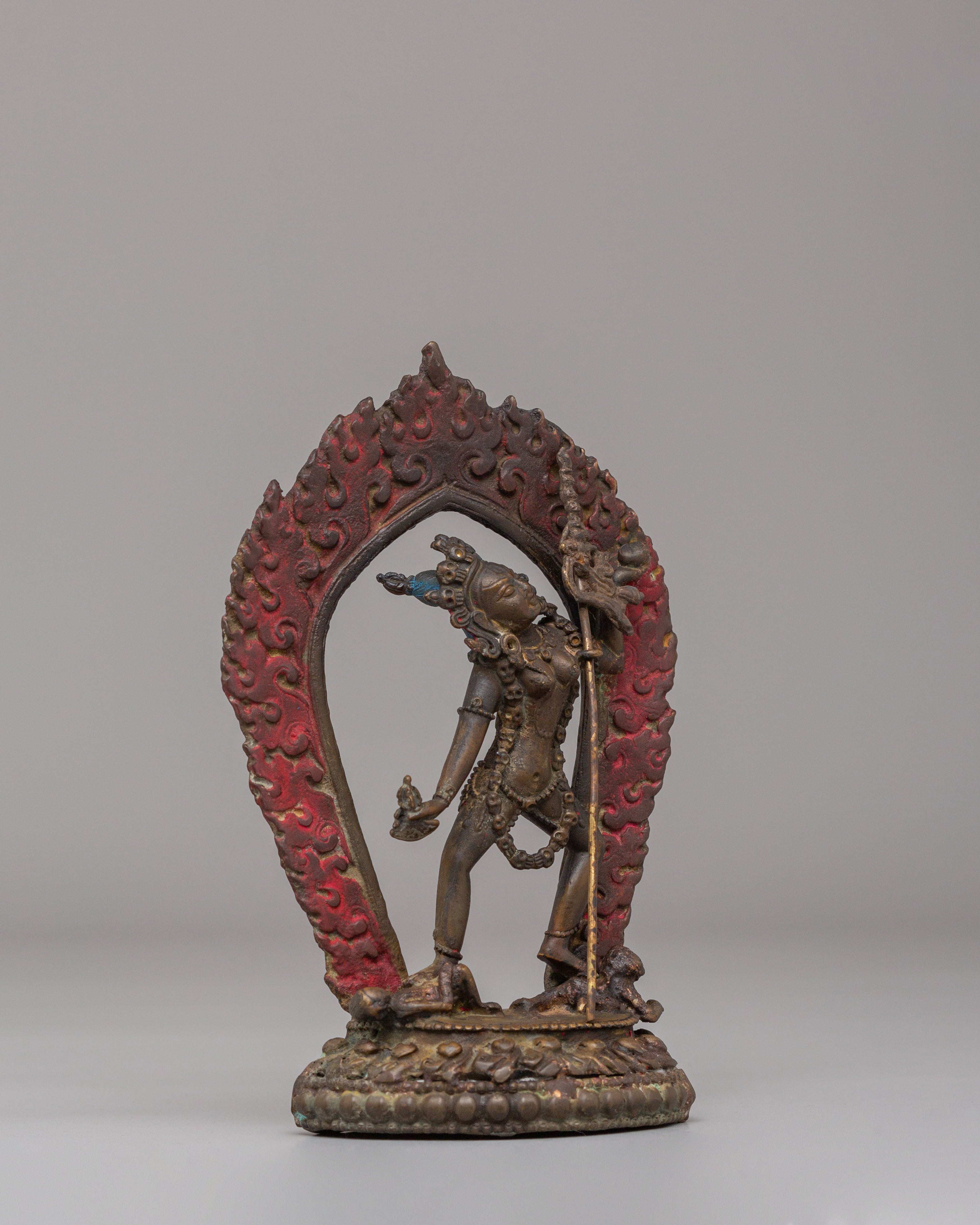Buddhist Vajrayogini Goddess Statue | Tibetan Wisdom Deity Statue