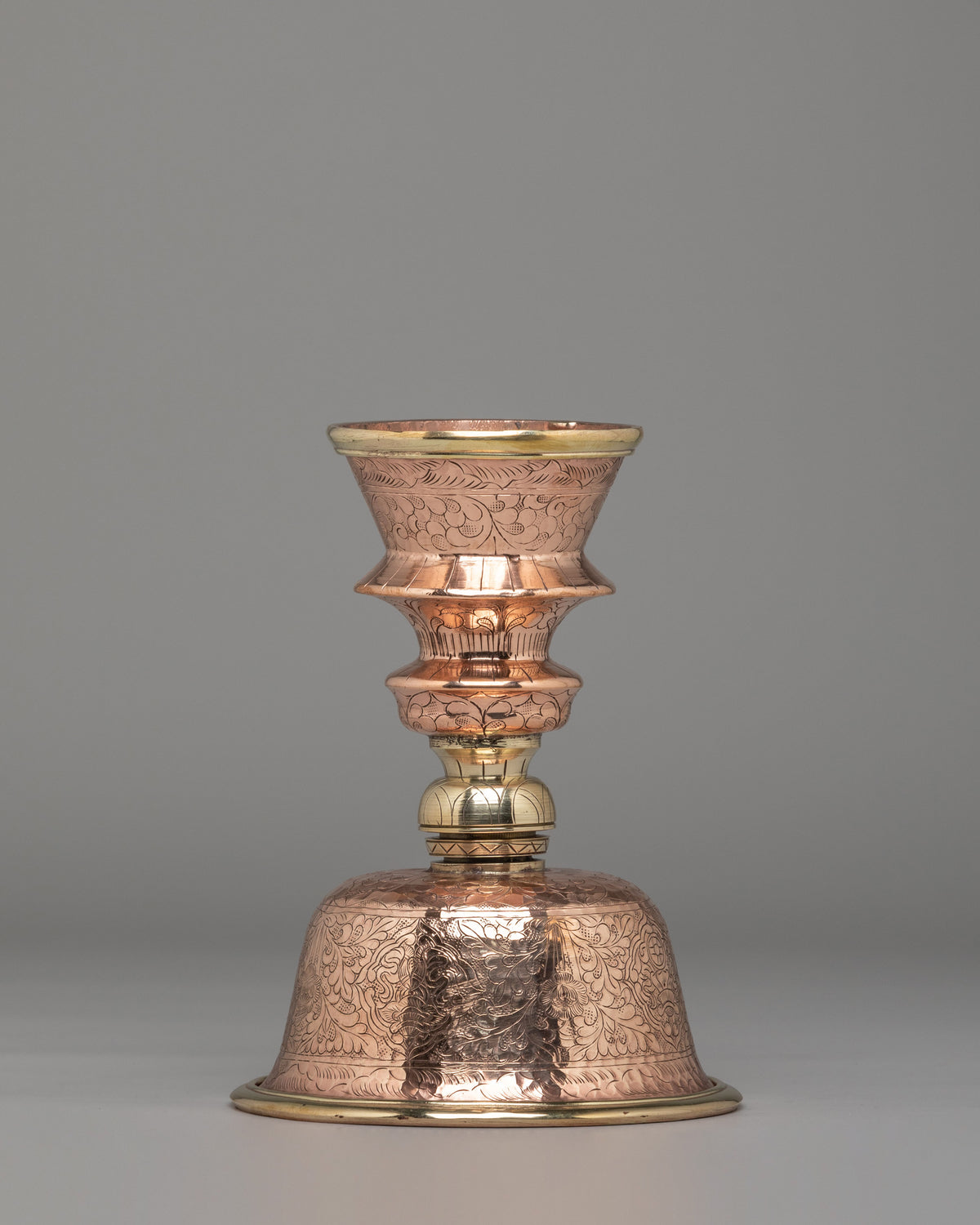 Buddhist Butter Lamp for Ritual | Offering Light to Deities