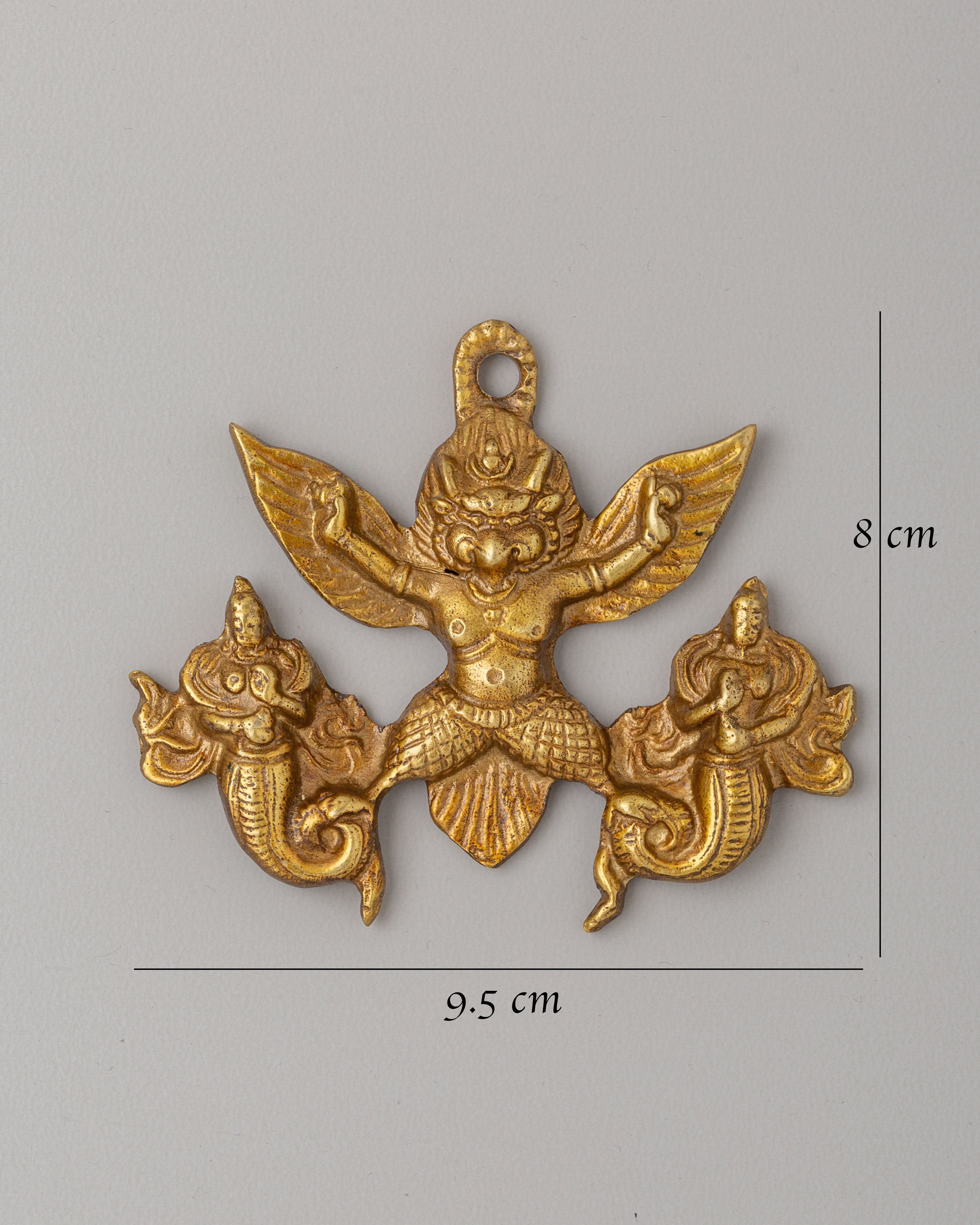 Garuda Mythical Bird Wall Hanging | Handcrafted Himalayan Spiritual Decor