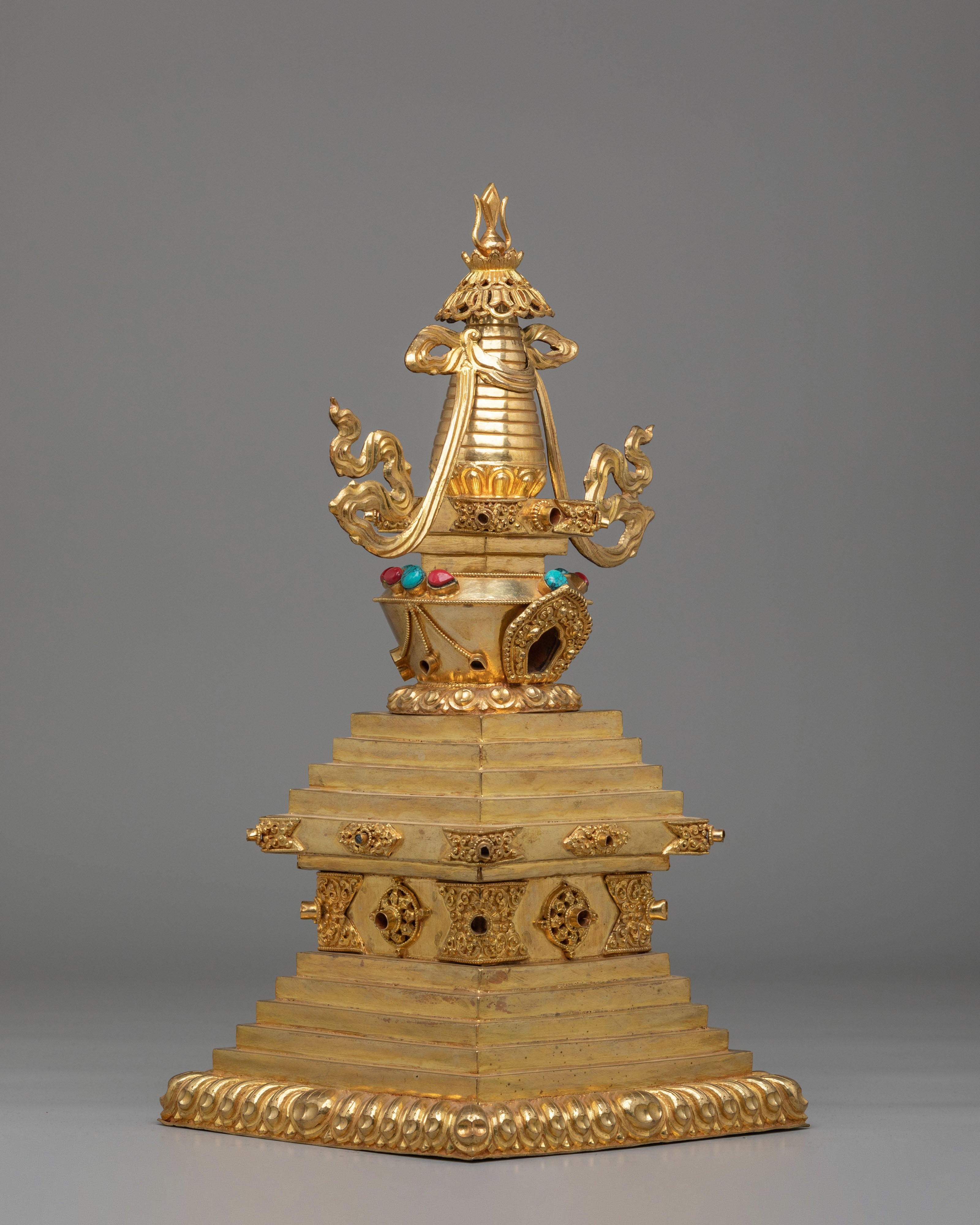 Enlightenment Stupa for Buddhist Practice | Symbol of Enlightenment