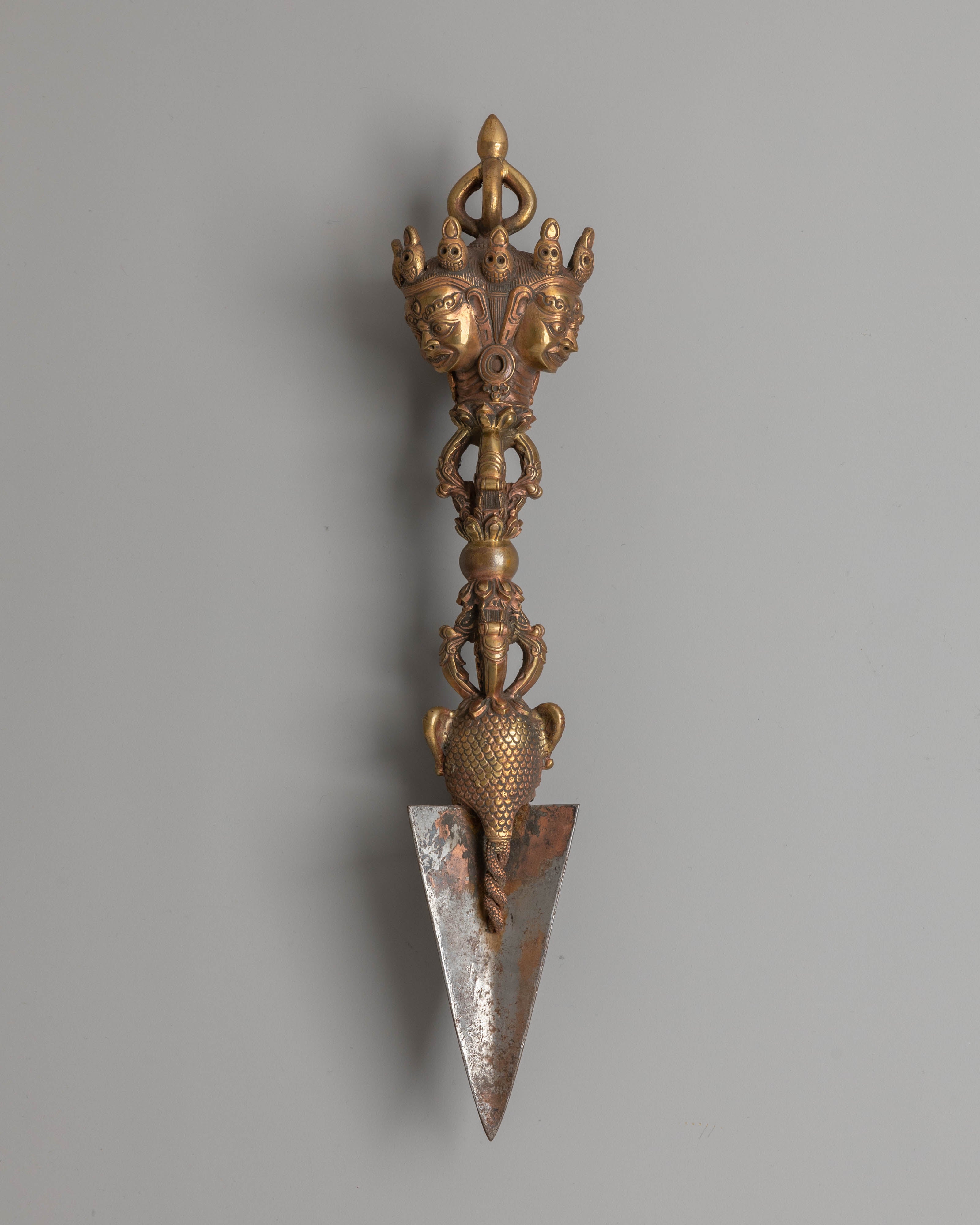 Handcrafted Sacred Phurba Dagger for Ritual Use | A Tibetan Tool
