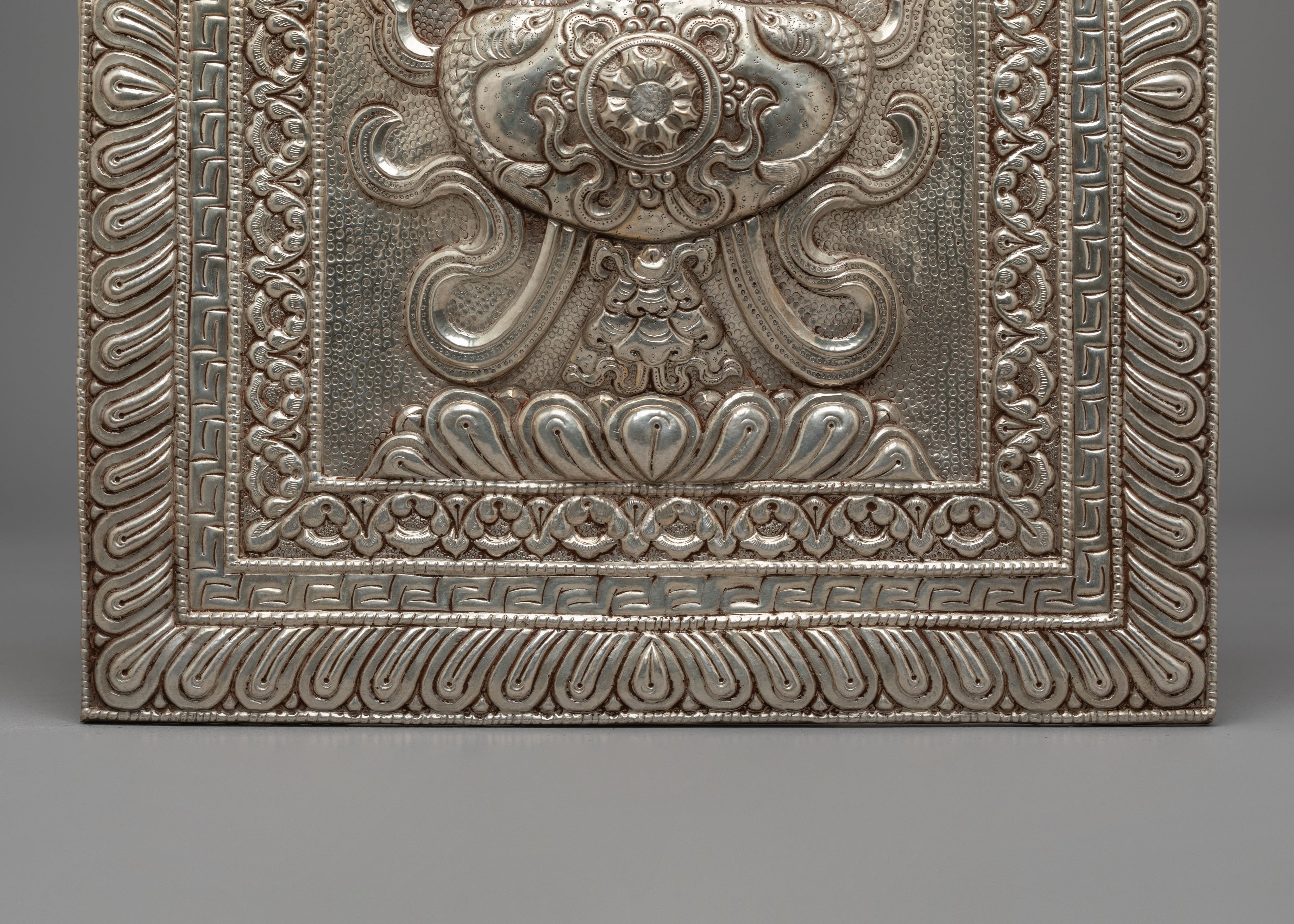 Astamangala Wall Hanging | Eight Auspicious Symbols Tibetan Art