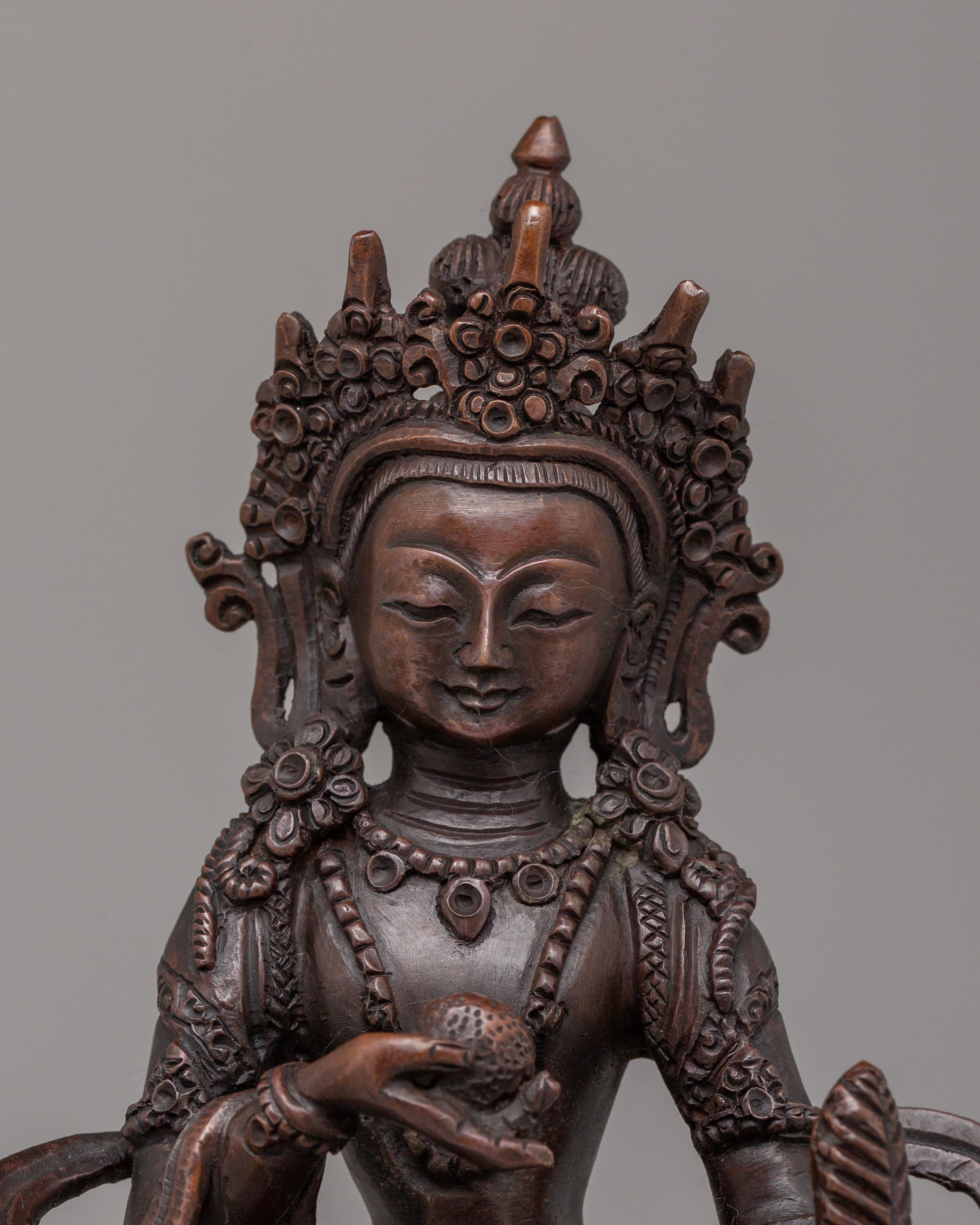 Handmade Kshitigarbha Bodhisattva Statue | Bodhisattva Artwork