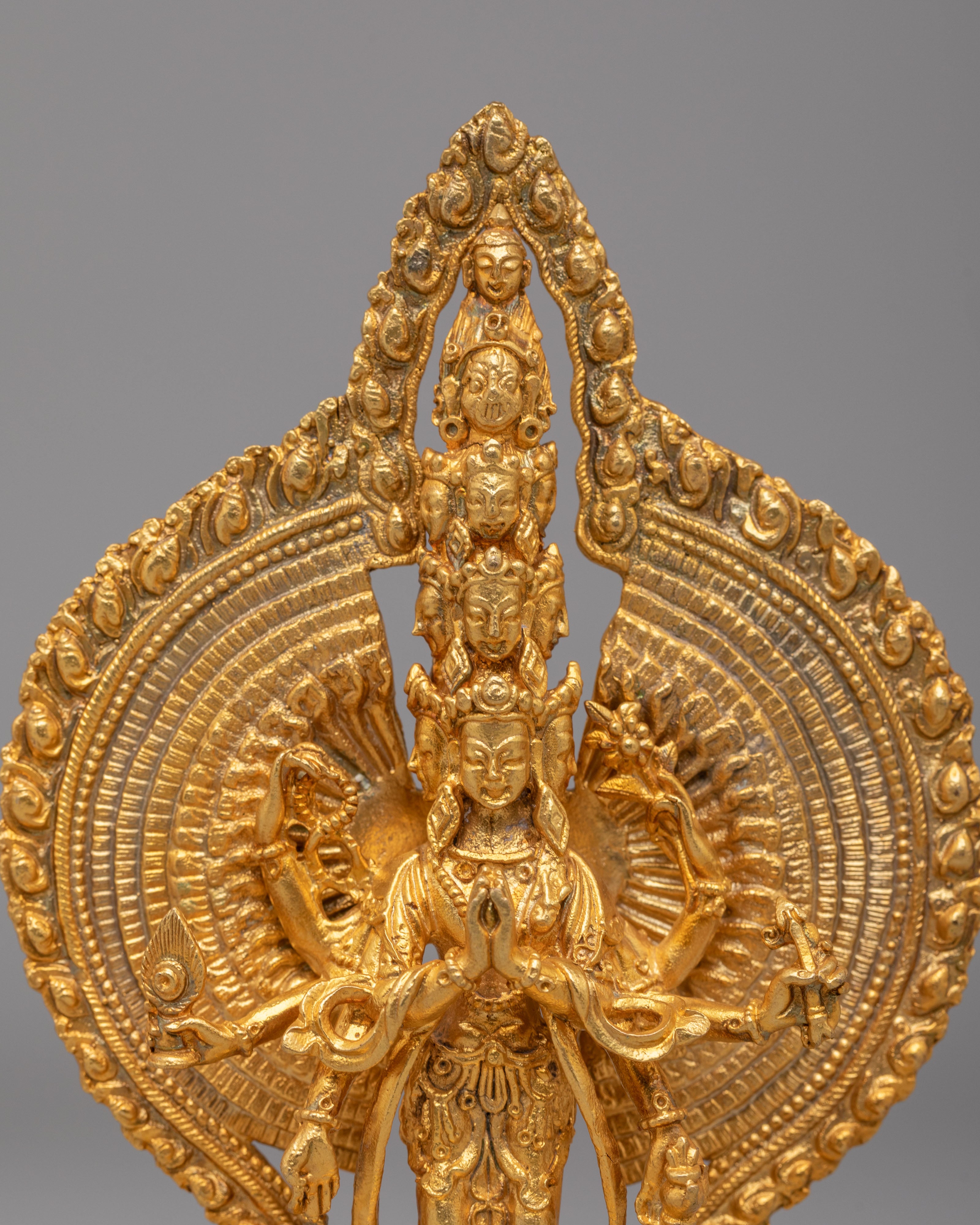 Traditional 1000 Armed Chenrezig Statue | Symbol of Infinite Compassion