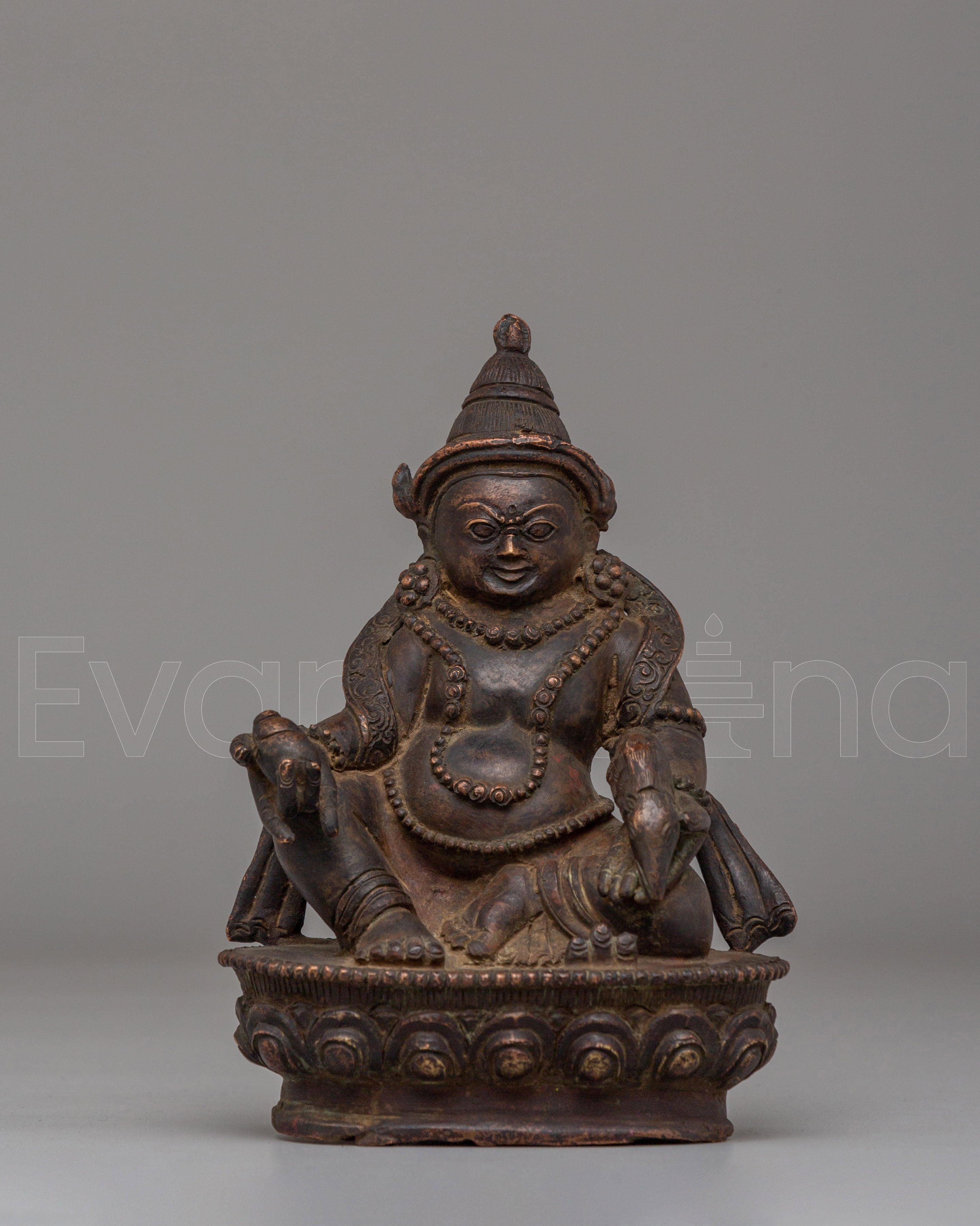 Dzambhala Sacred Wealth Protector Sculpture