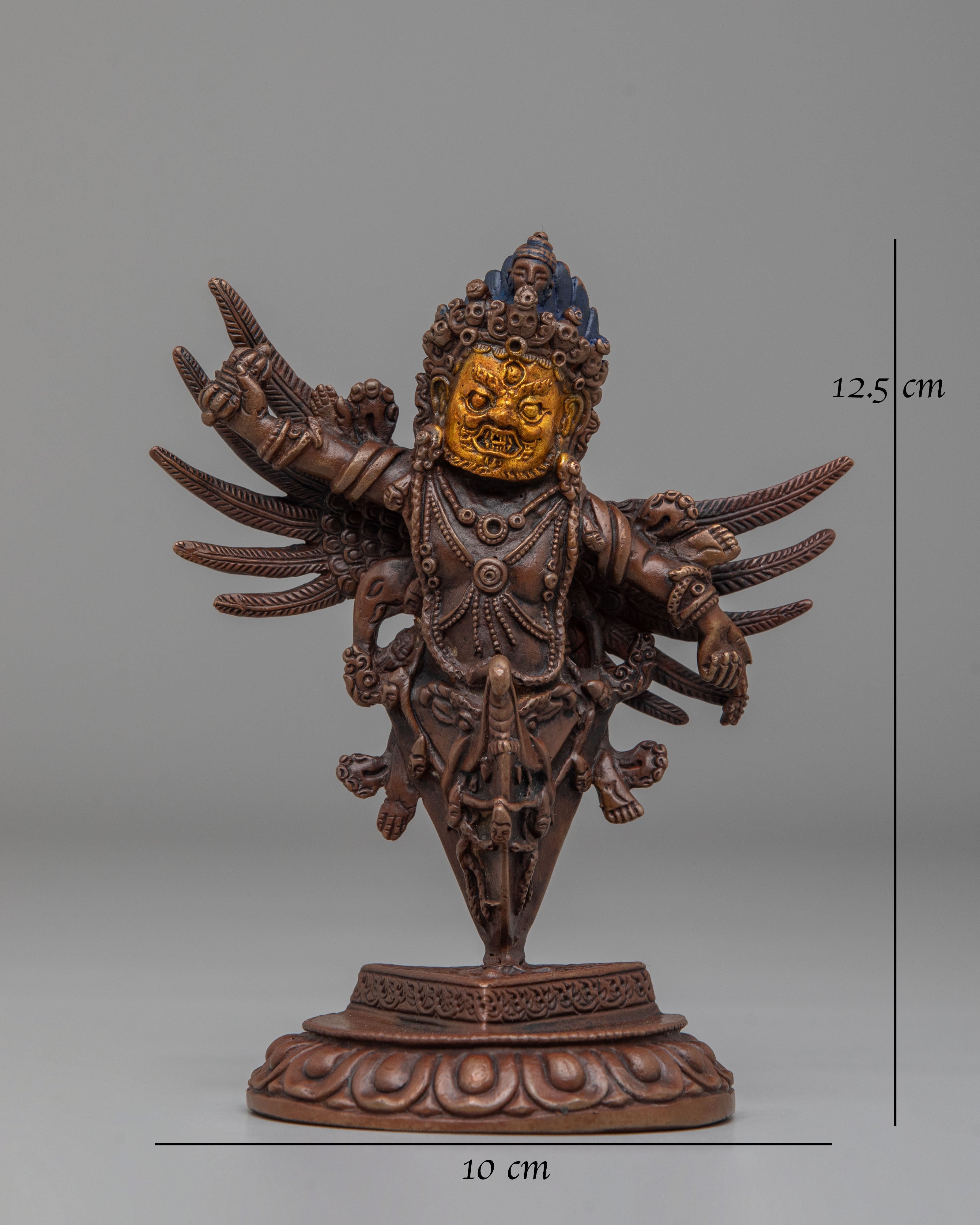 Vajrakilaya Ritual Deity Statue | Sacred Tibetan Art