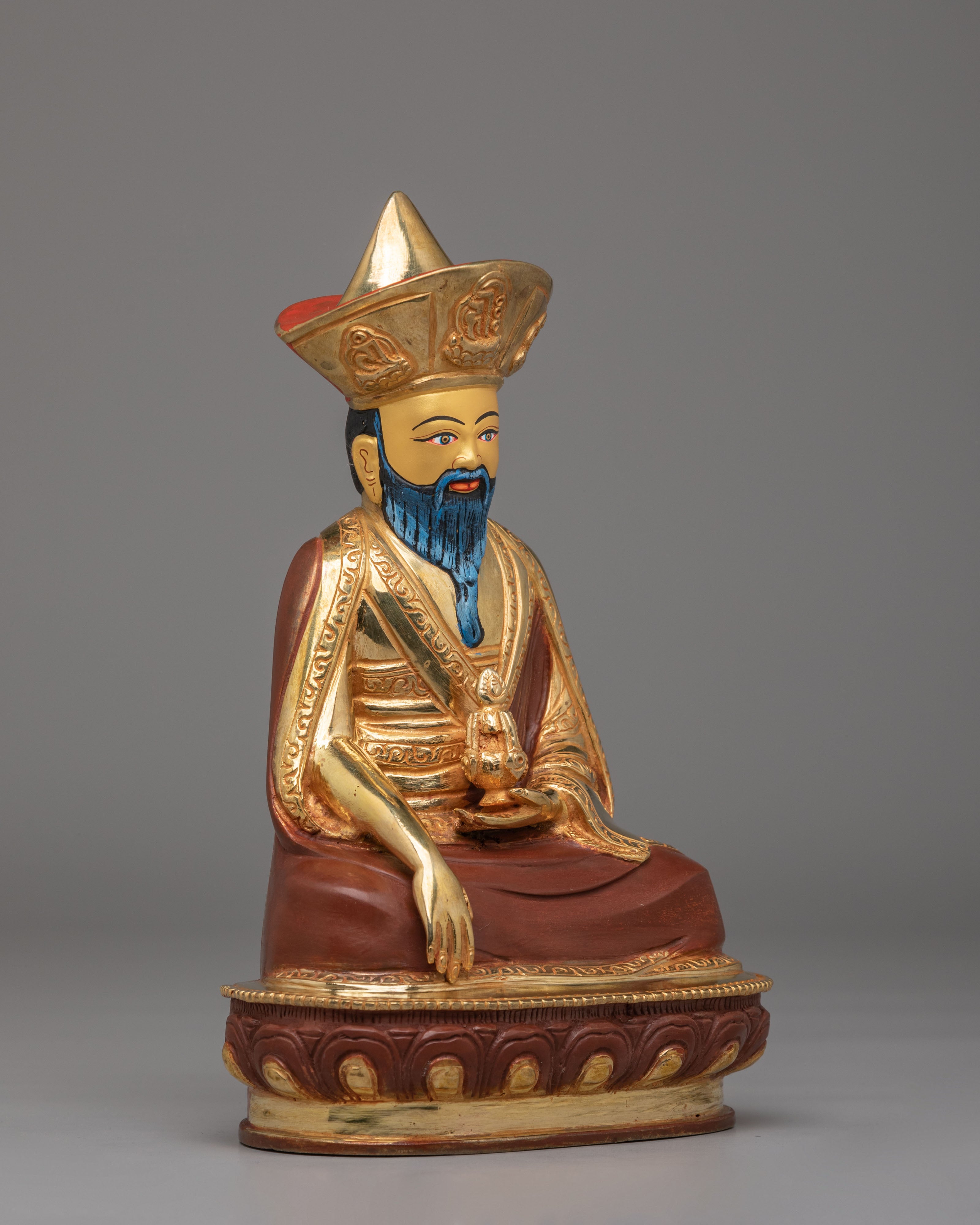 Spiritual Guru Shapdum Altar Statue | A Beacon of Wisdom and Guidance