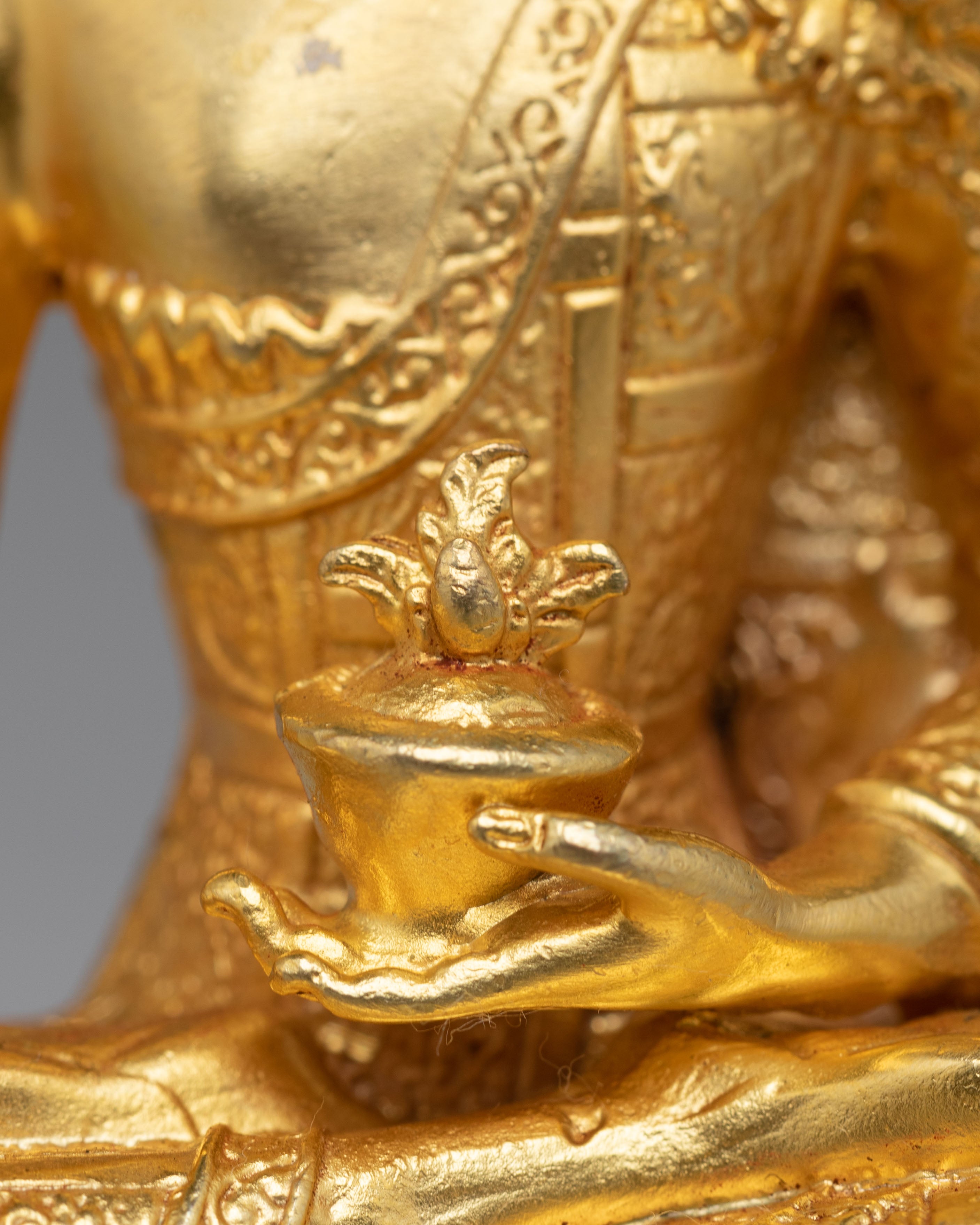 Handcrafted Three Buddha Set | Shakyamuni Medicine Amitabha Buddha Statues