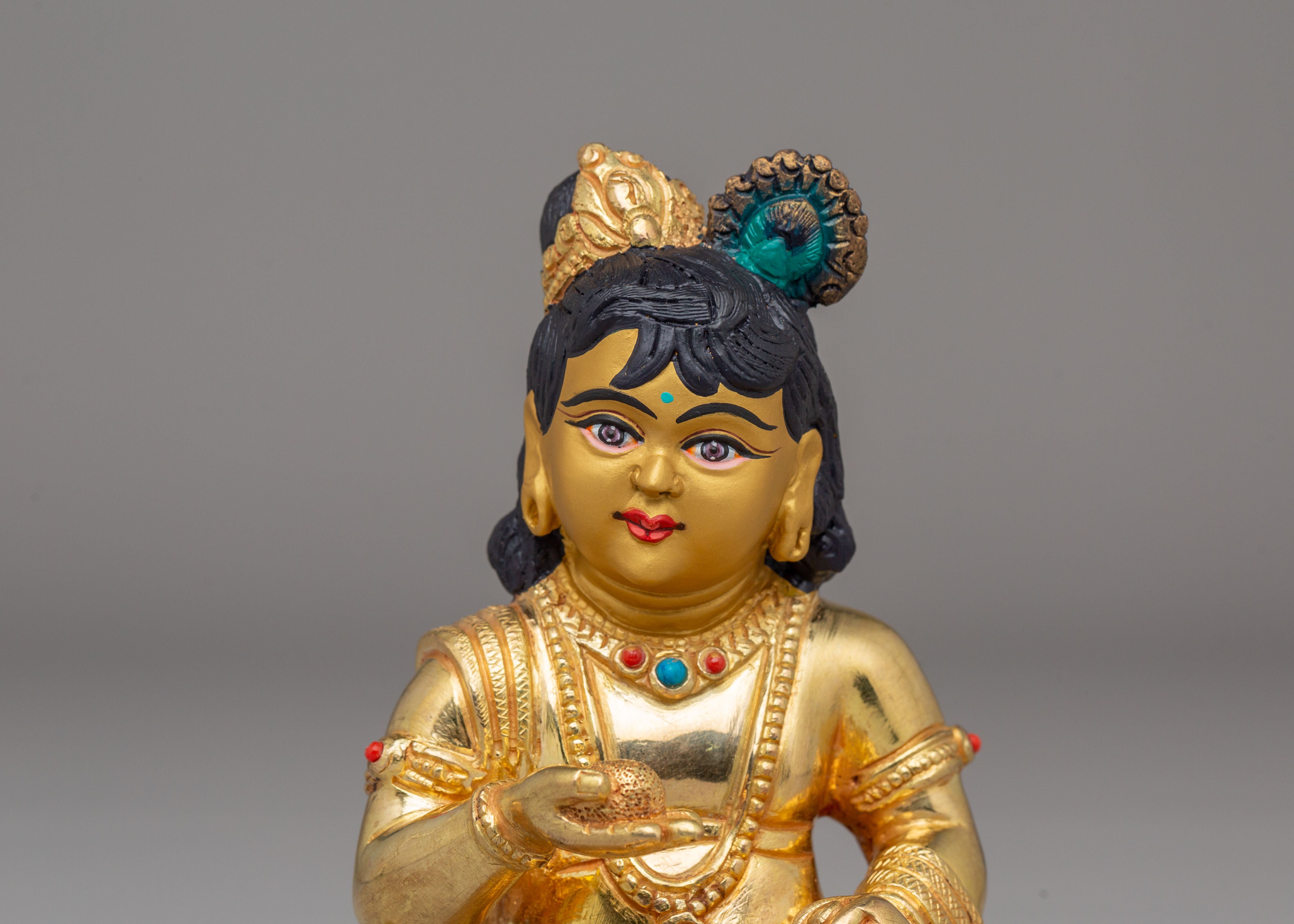 Sacred Little Krishna Statue | Krishna Statue for Spiritual Harmony