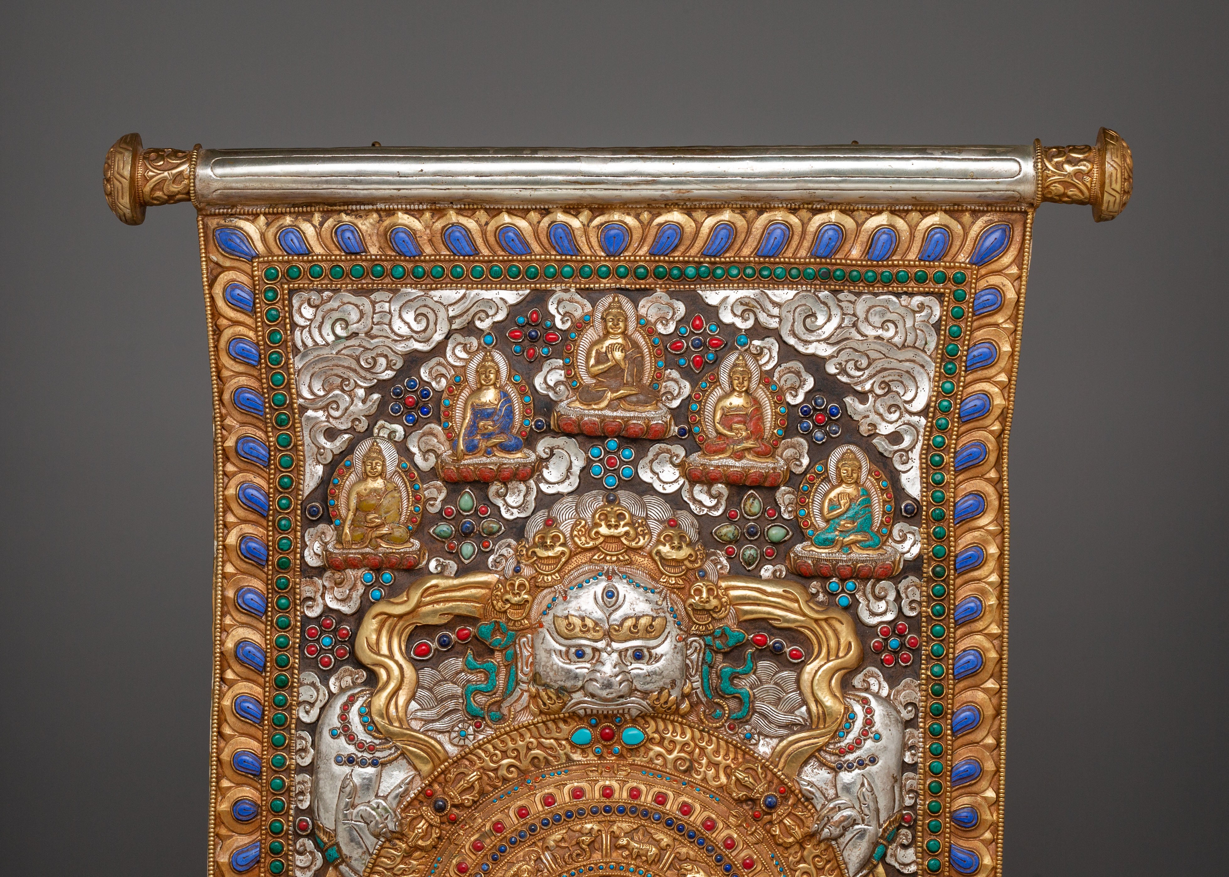 Wheel Of Life Metal Thangka | A Symbol of Impermanence and Spiritual Awakening
