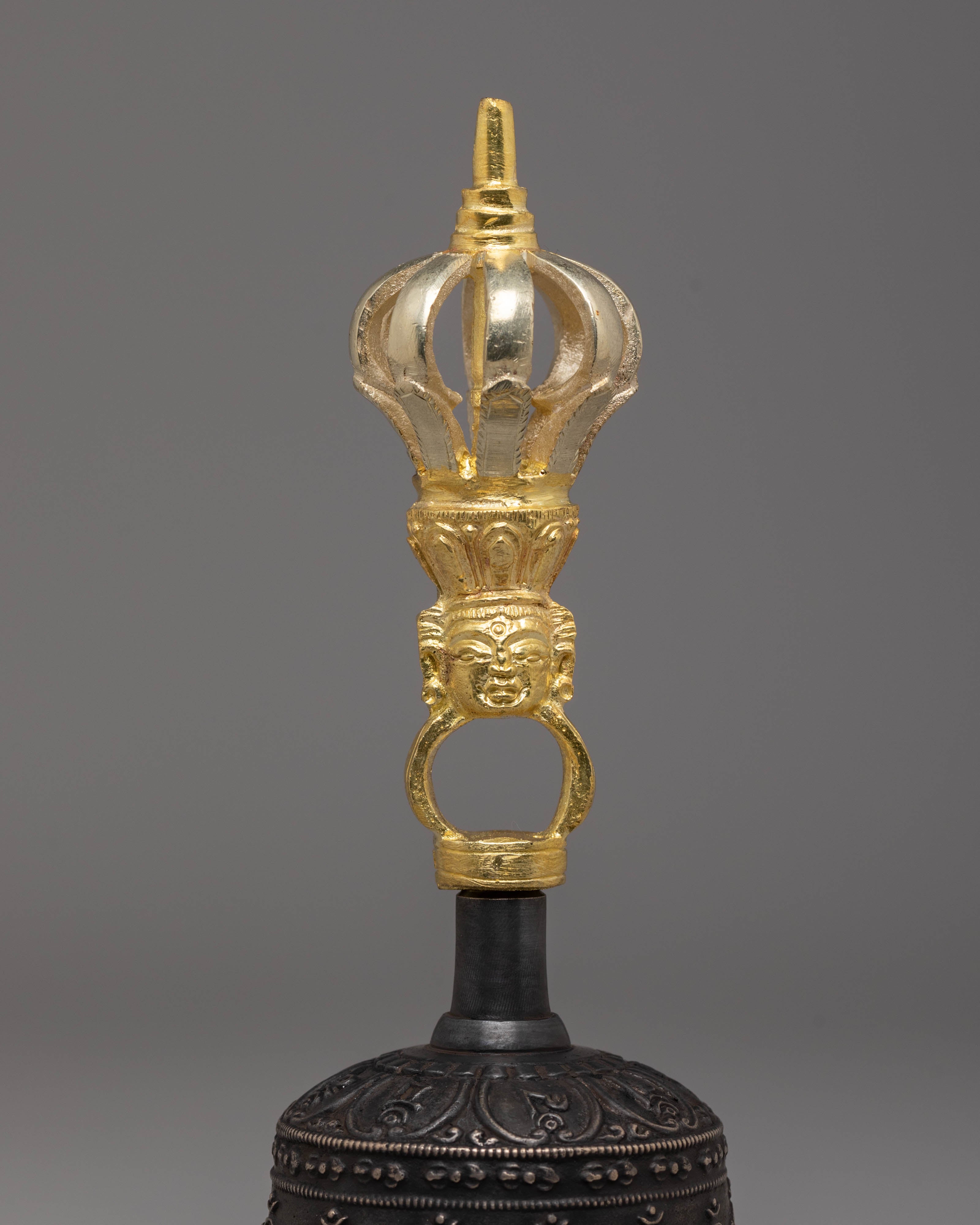 Sacred Traditional Bell and Vajra Set | Buddhist Ritual Tools