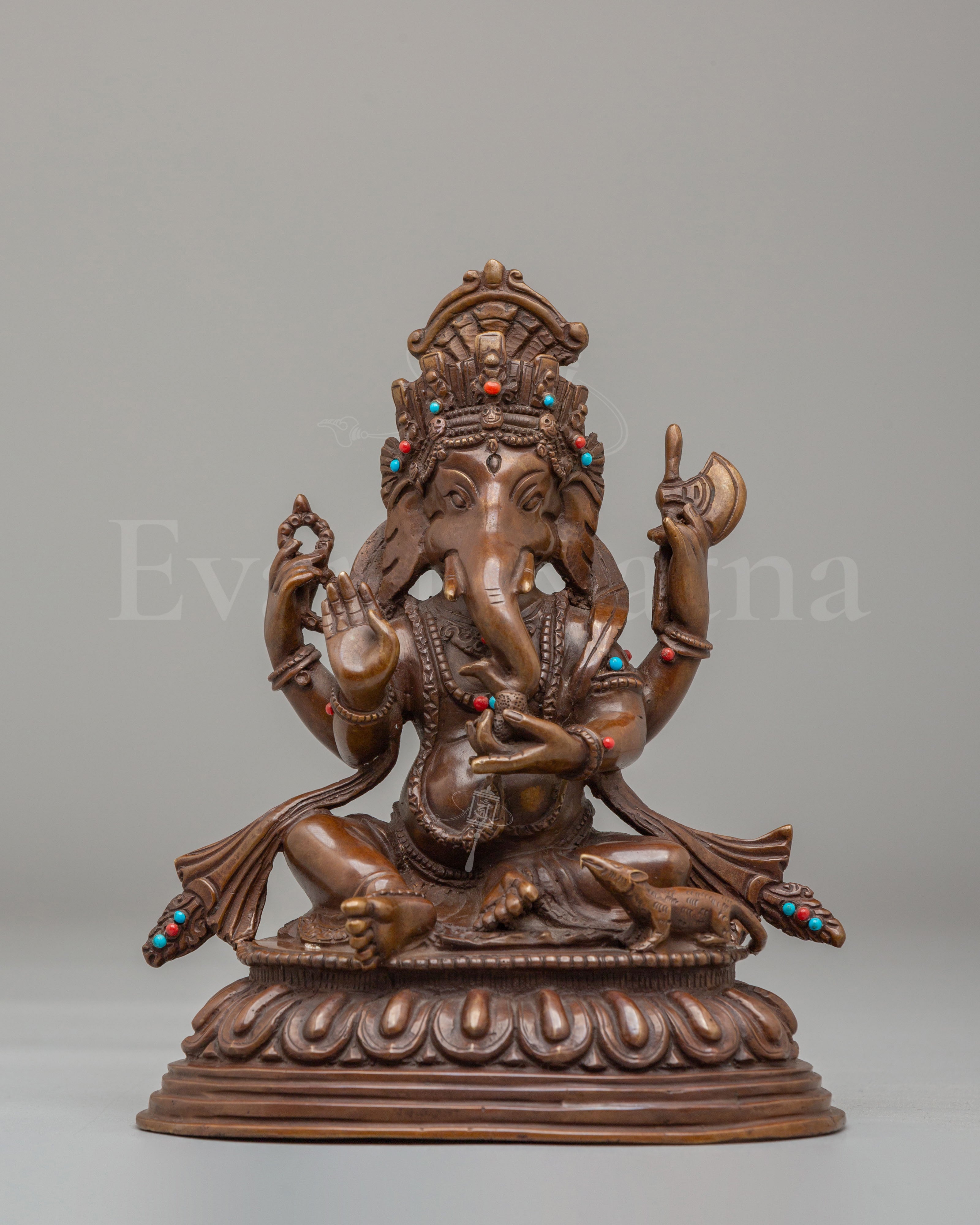 Handmade Ganesha Spiritual Statue