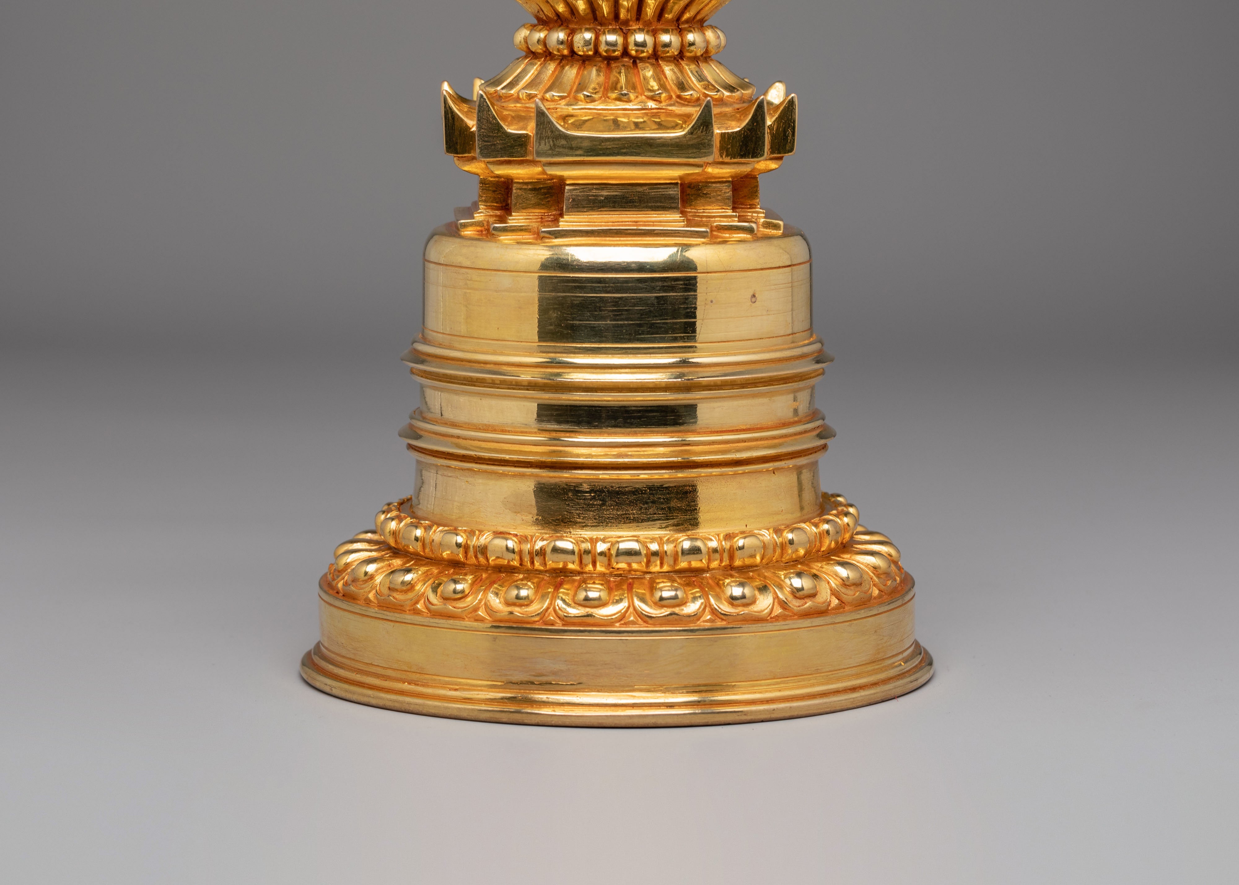 Handmade Kadampa Stupa | Tibetan Ritual Art
