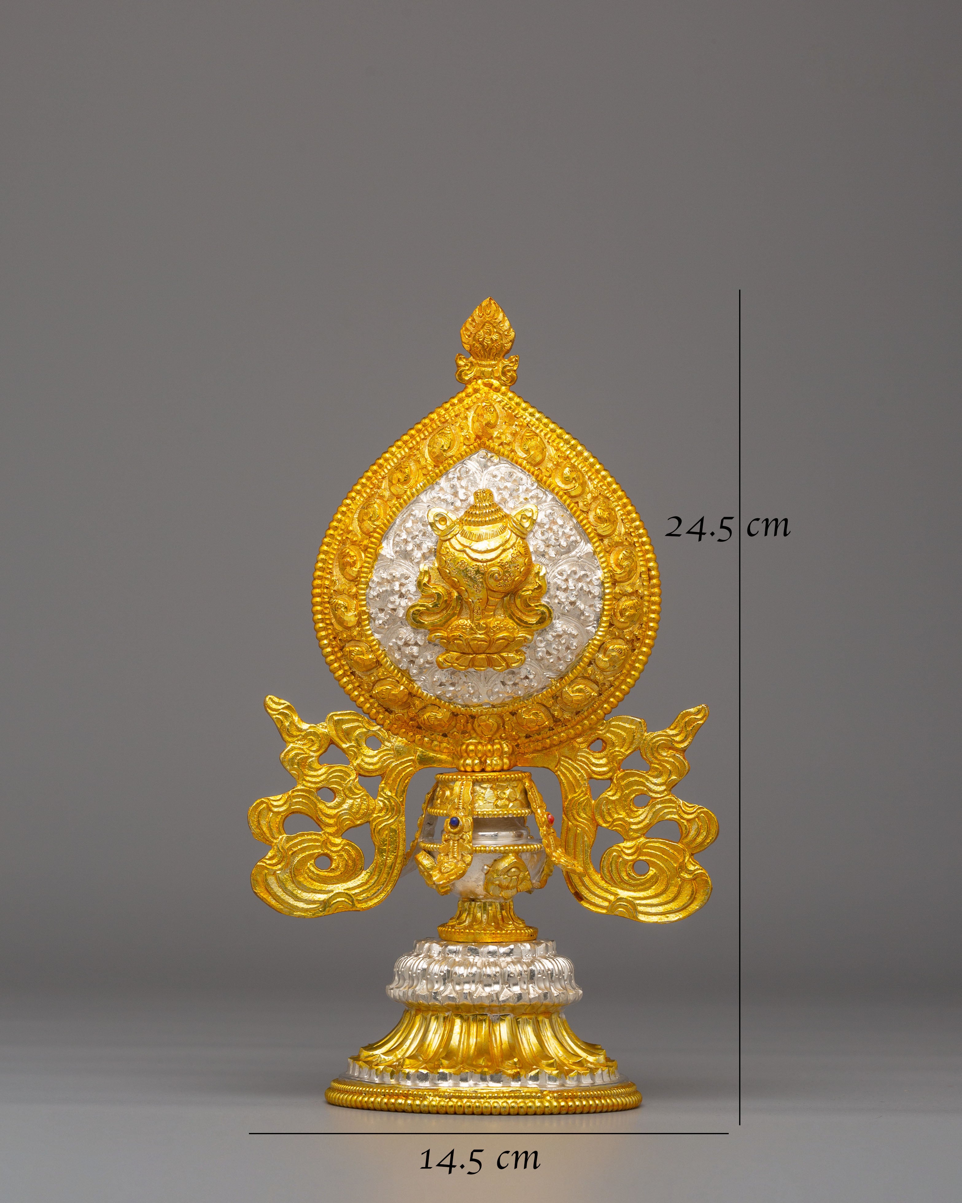 Tibetan Altar Eight Auspicious Symbols | Tibetan Buddhist Ritual Tools