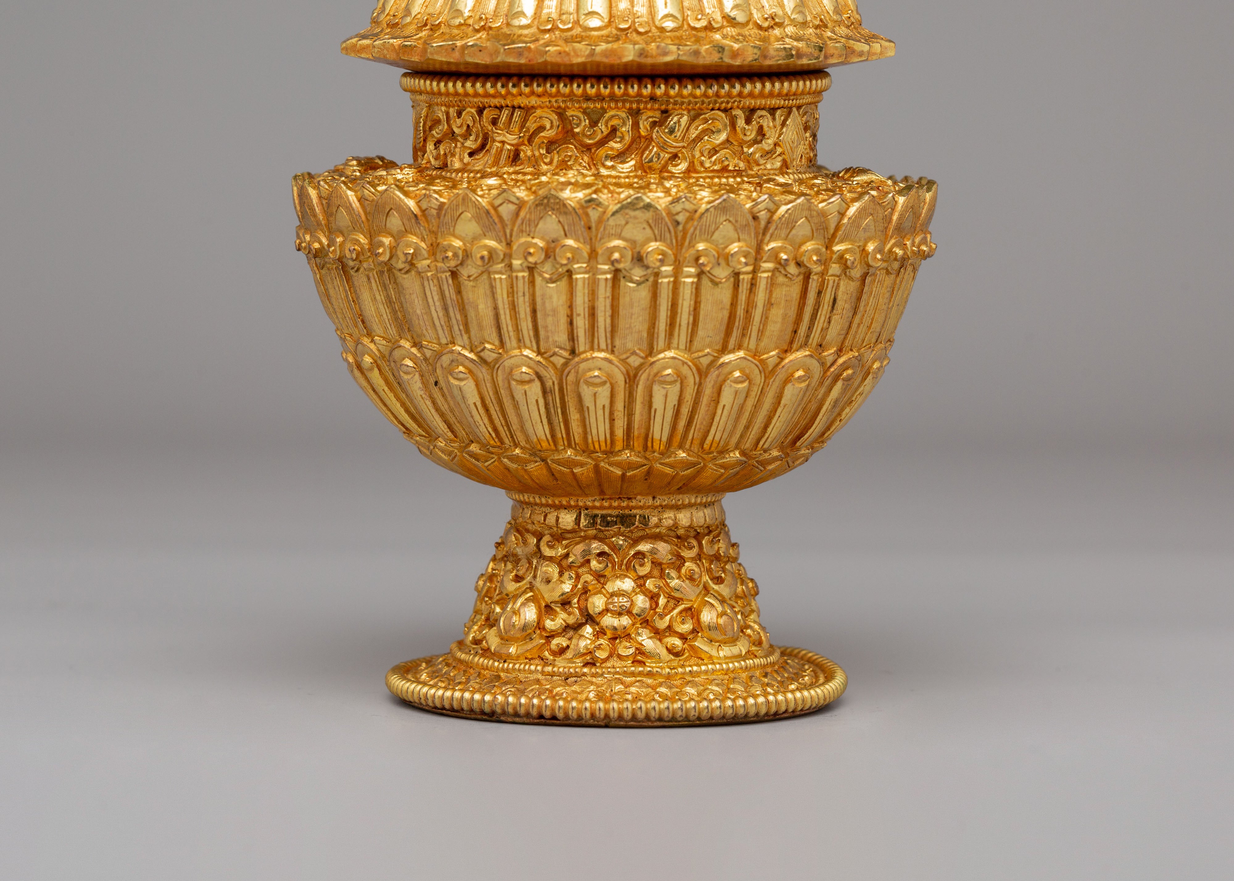 Rice Pot for Ritual Offering | Sacred Offering Vessel for Puja