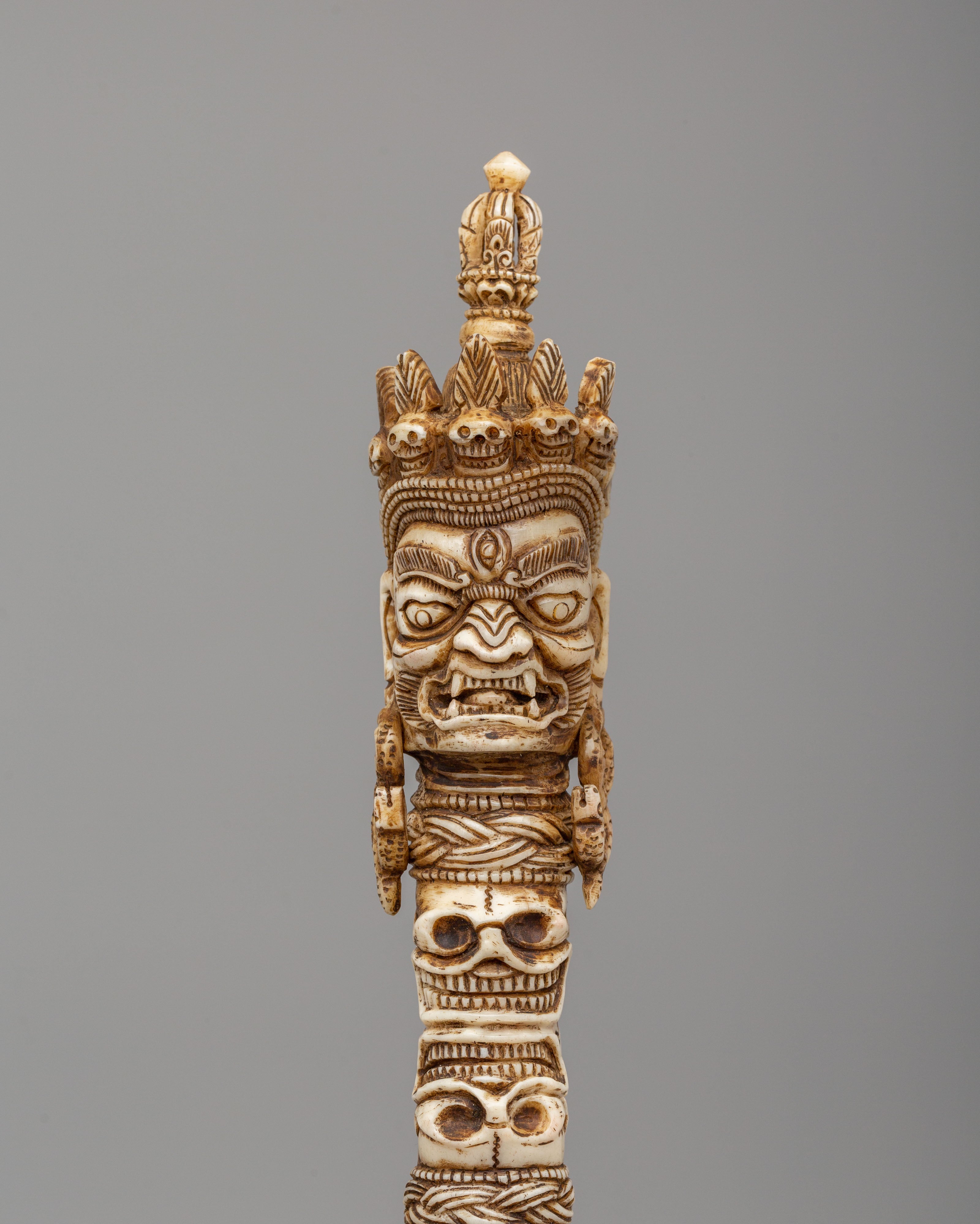 Traditional Vajrayana Ritual Phurba | Tibetan Ritual Dagger Artwork