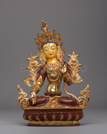 Handmade Traditional  White Tara Artwork