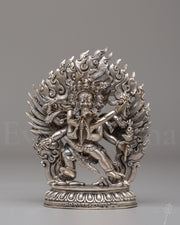 Sacred Himalayan Vajrakilaya Statue