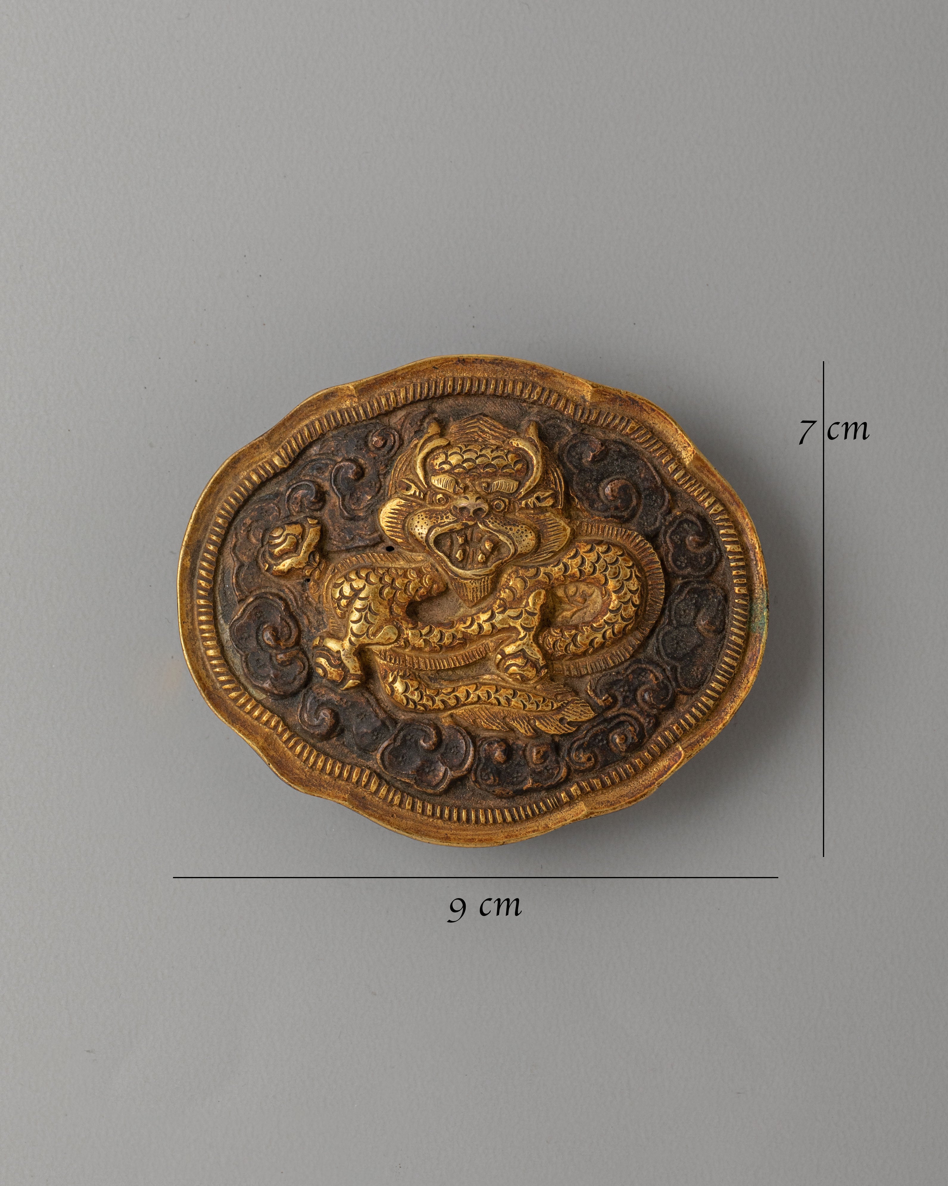 Tibetan Dragon Belt Buckle | Handcrafted Himalayan Artisan Jewelry