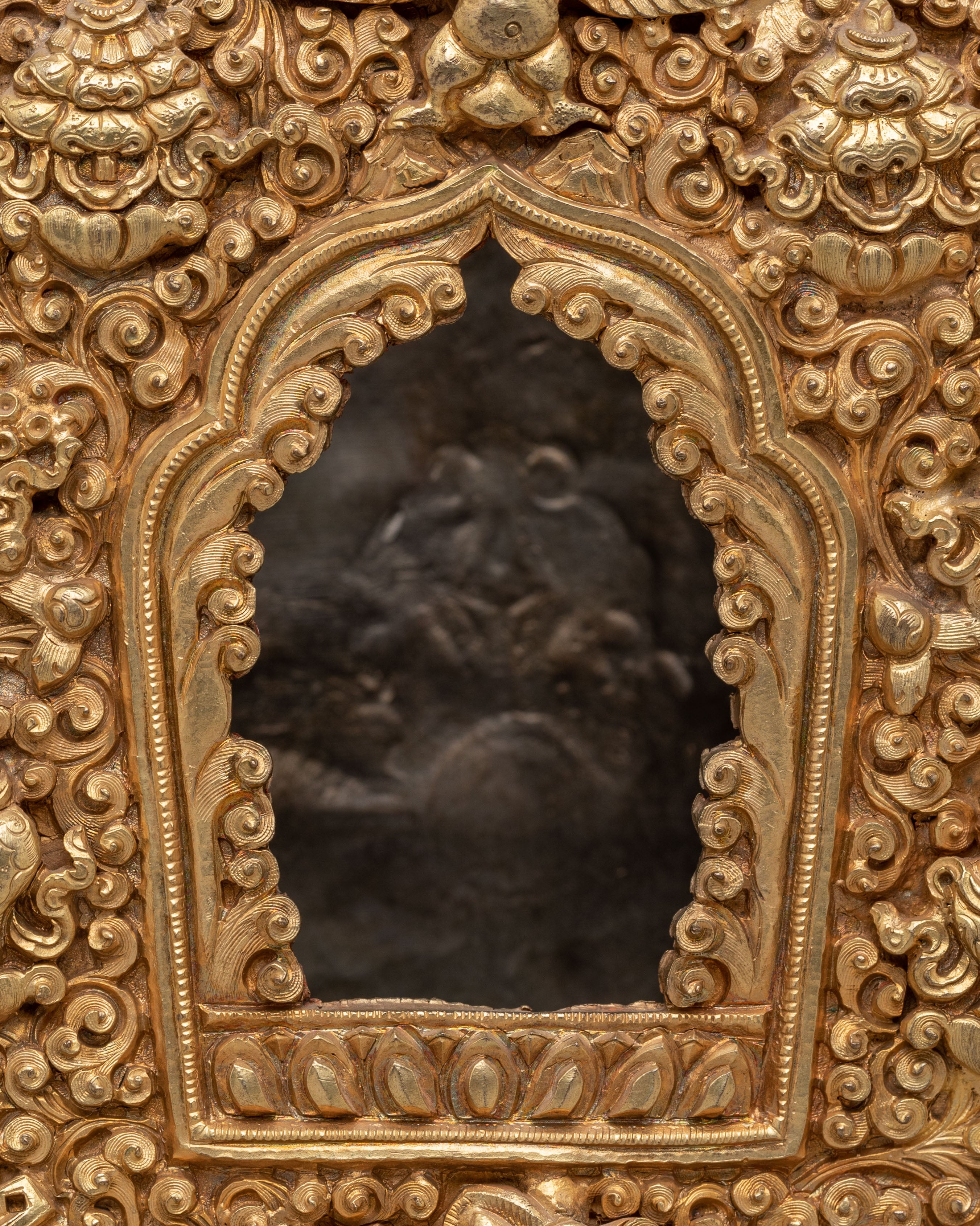 Traditional Ritual Ghau Box | Sacred Offering Container