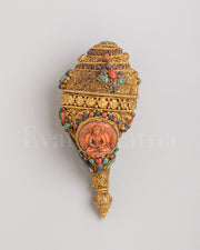 Deity Carved Conch