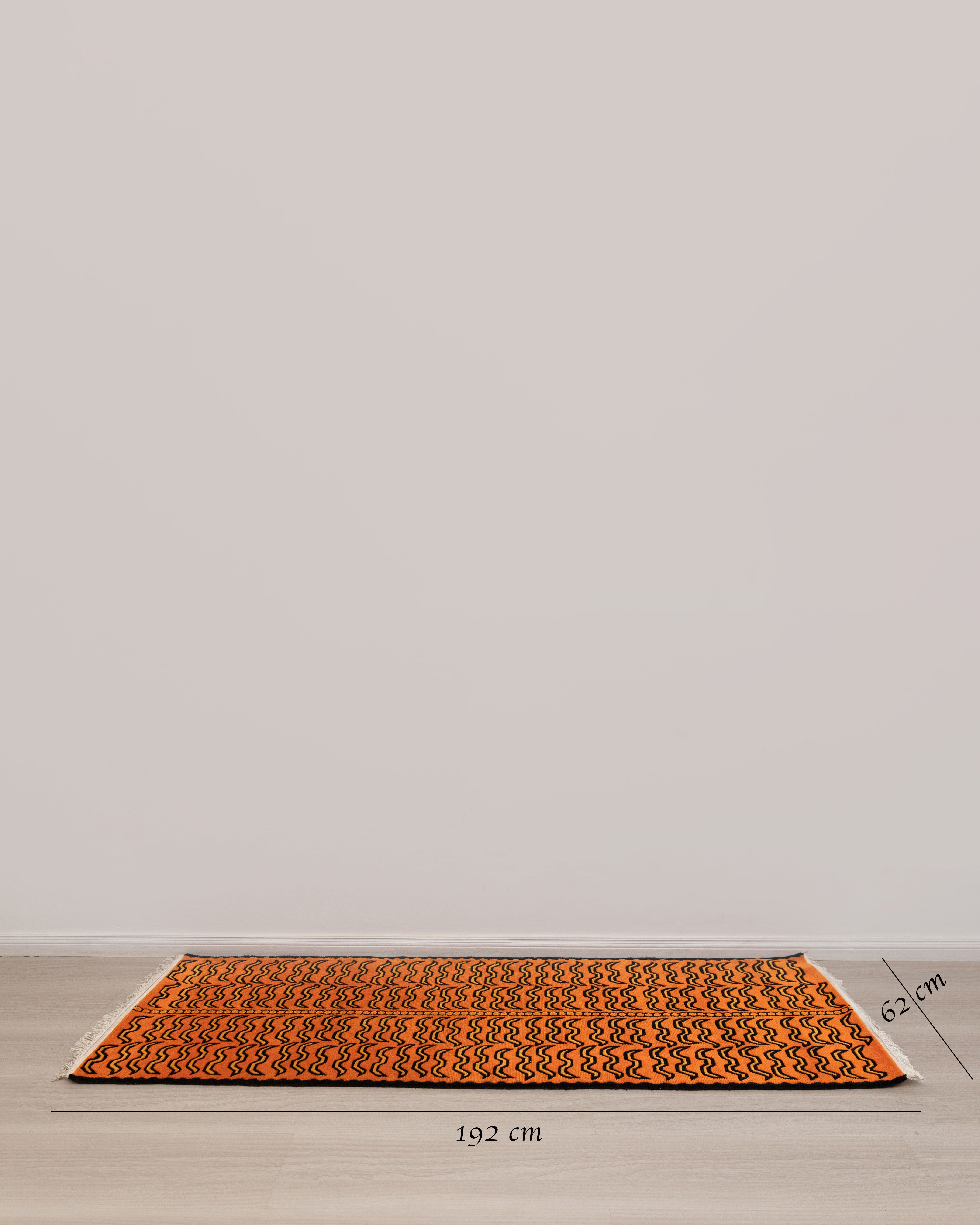 Handcrafted Tibetan Rug | Himalayan Wool Floor Runner