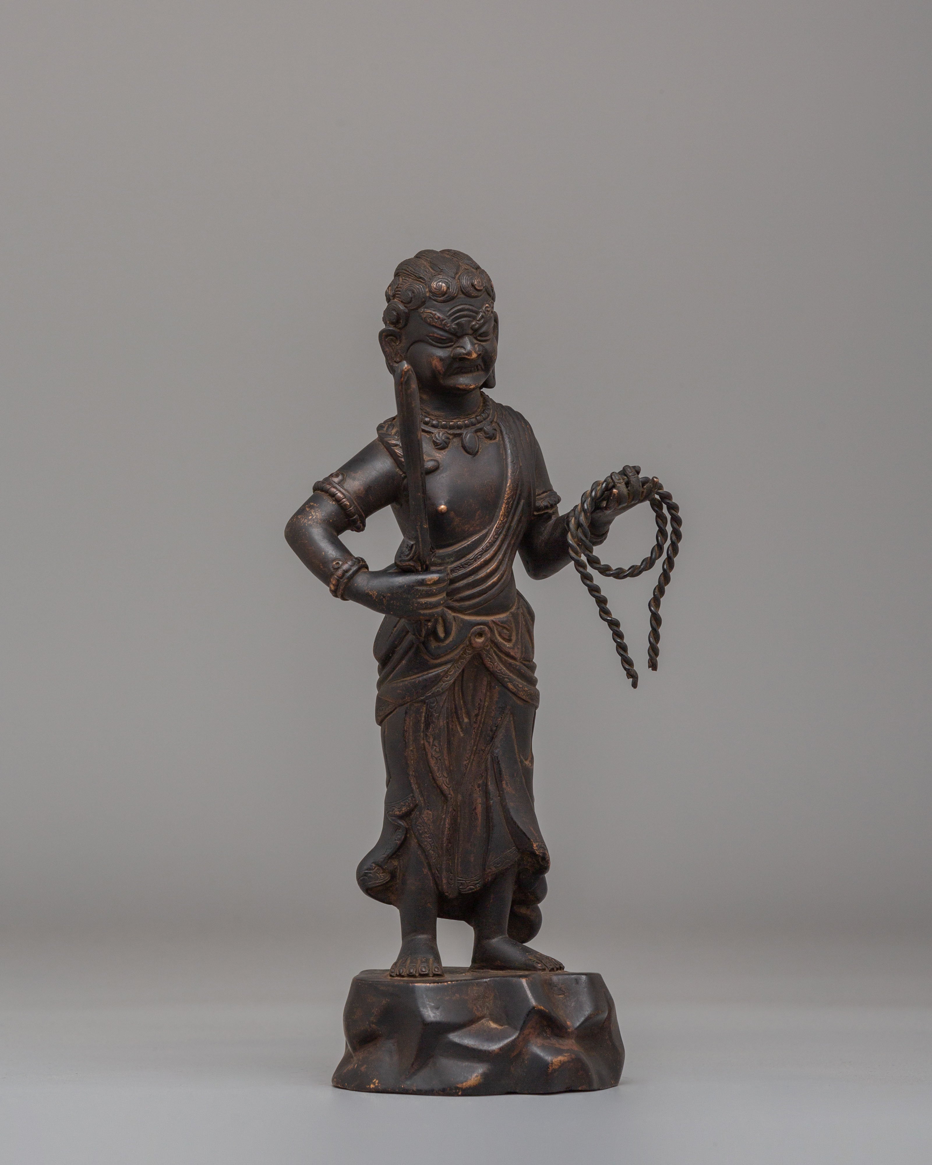 Traditional Yamraj Sculpture | Statue for Altar Decor