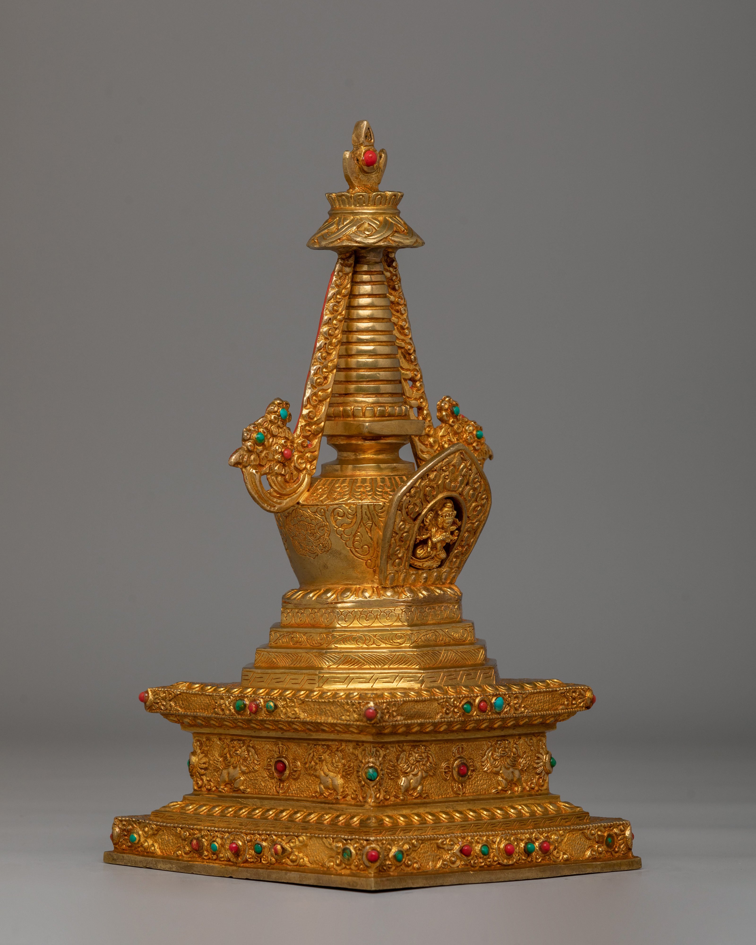 Handcrafted Stupa of Reconciliation | Spiritual Tibetan Stupa