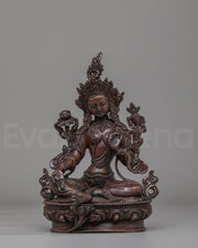 Spiritual Green Tara Altar Statue 