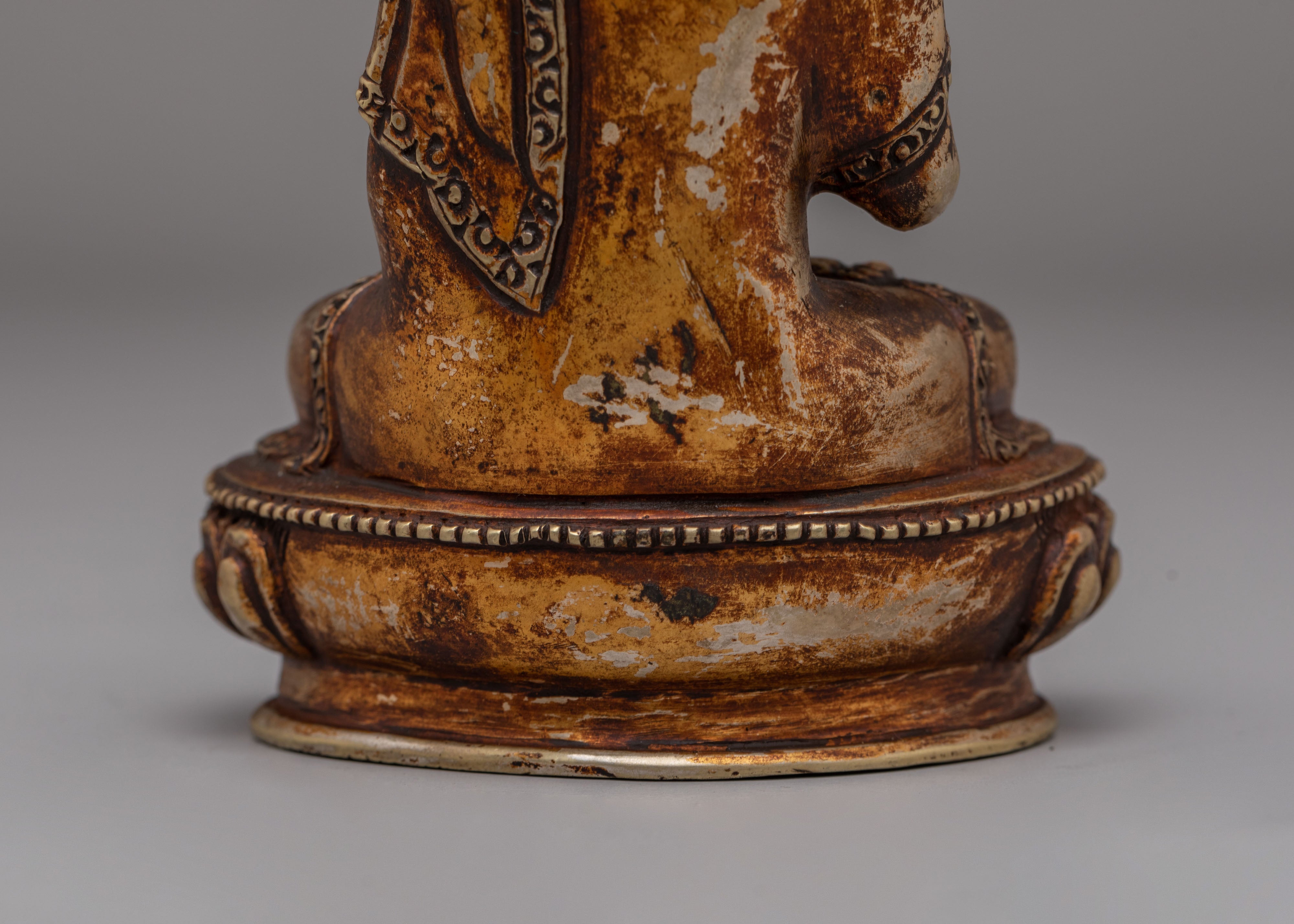 Vairocana Dhyani Buddha Figurine | Perfect for Meditation